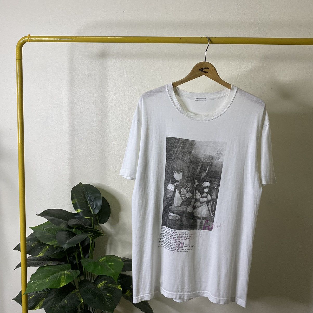Anime Vintage Y2K Steins Gate Anime Japanese Manga Series Tee Size US L / EU 52-54 / 3 - 1 Thumbnail