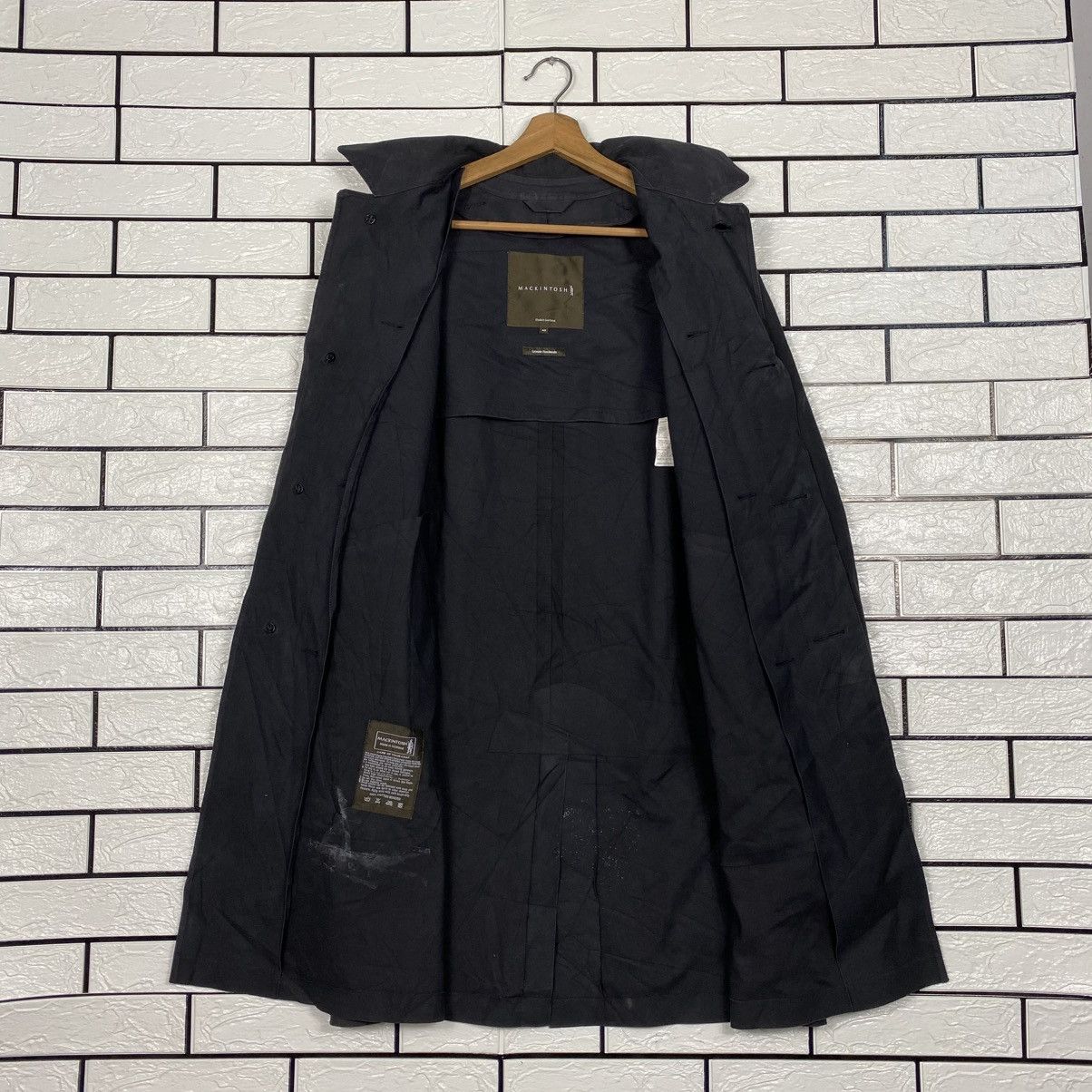 Mackintosh 📌Vintage Wax Long Jacket Chore Mackintosh Size US XXS / EU 40 - 15 Thumbnail