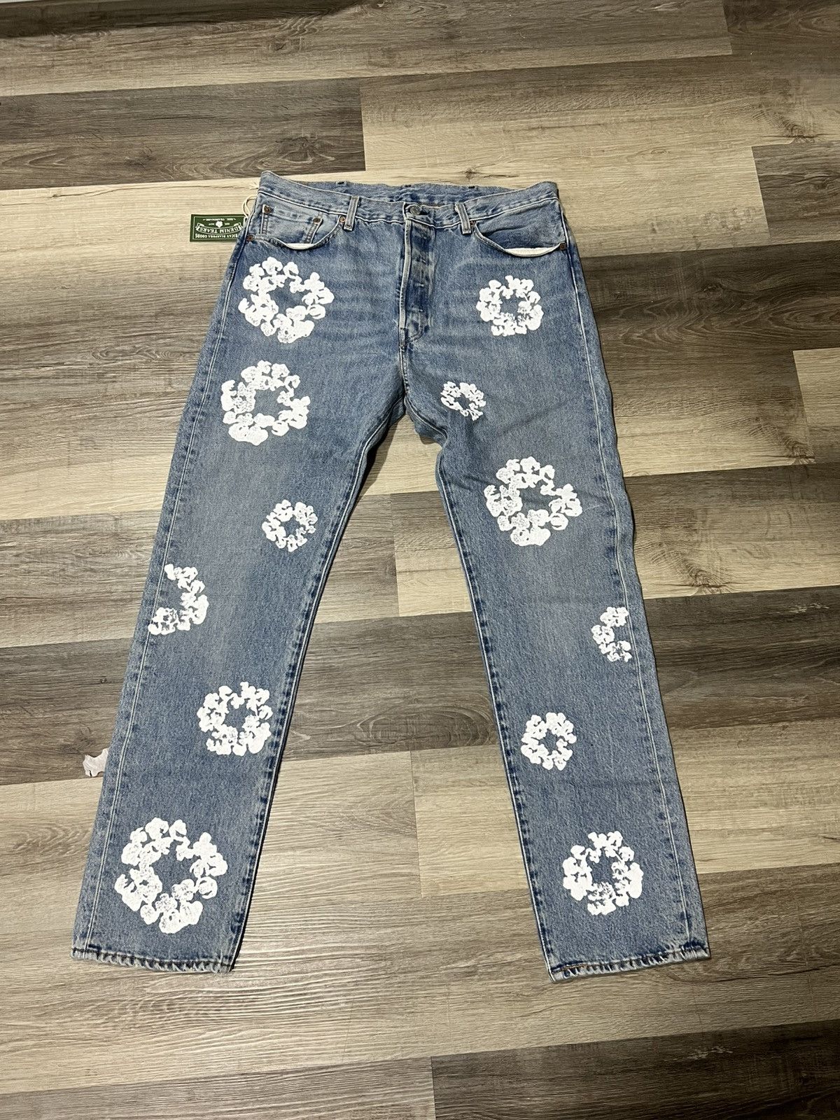 DENIM TEARS × Levi's Denim Tears Cotton Wreath Jean Size US 38 / EU 54 - 1 Thumbnail