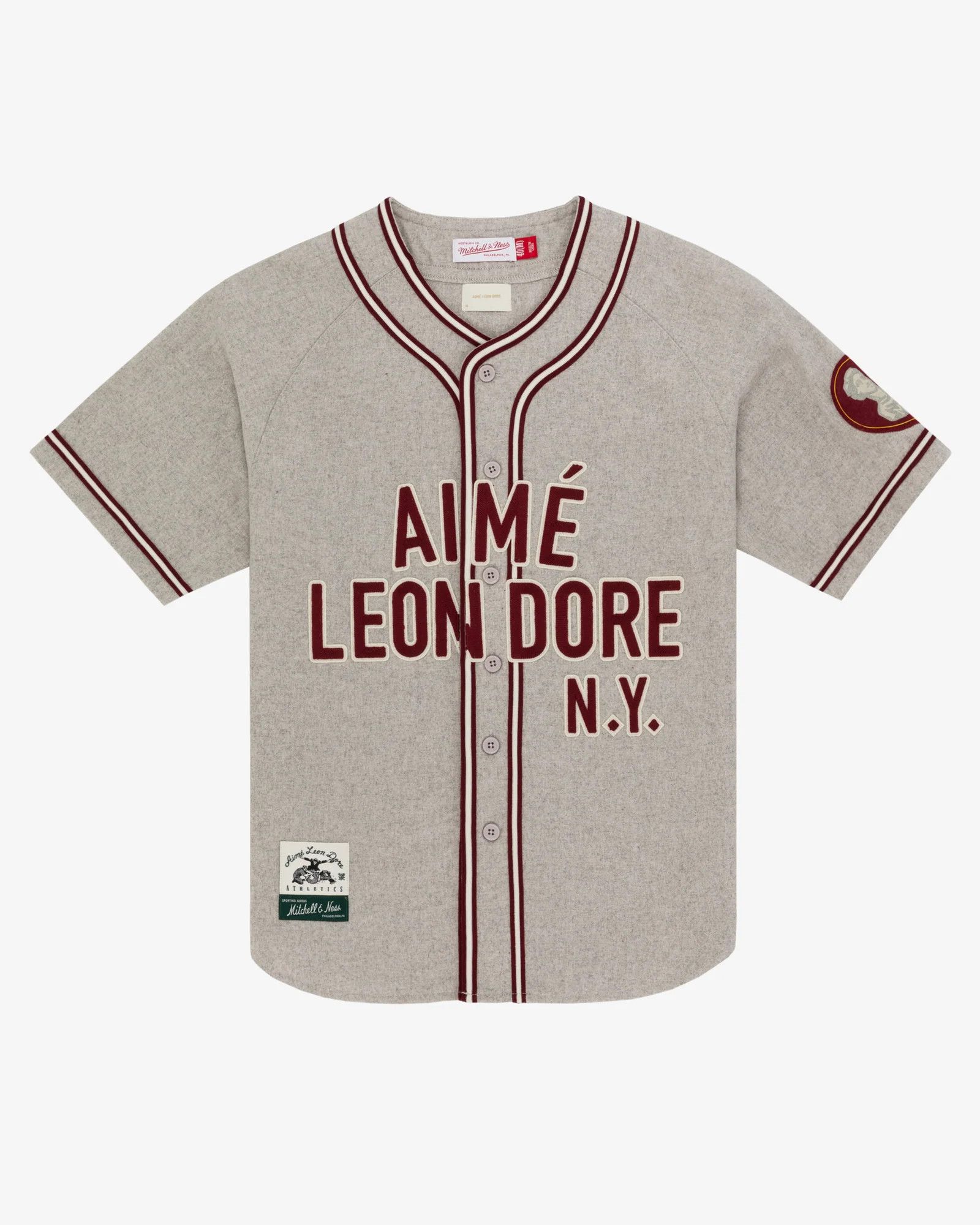 Aime Leon Dore × Mitchell & Ness ALD / Mitchell & Ness Team Baseball Jersey Size US M / EU 48-50 / 2 - 9 Thumbnail