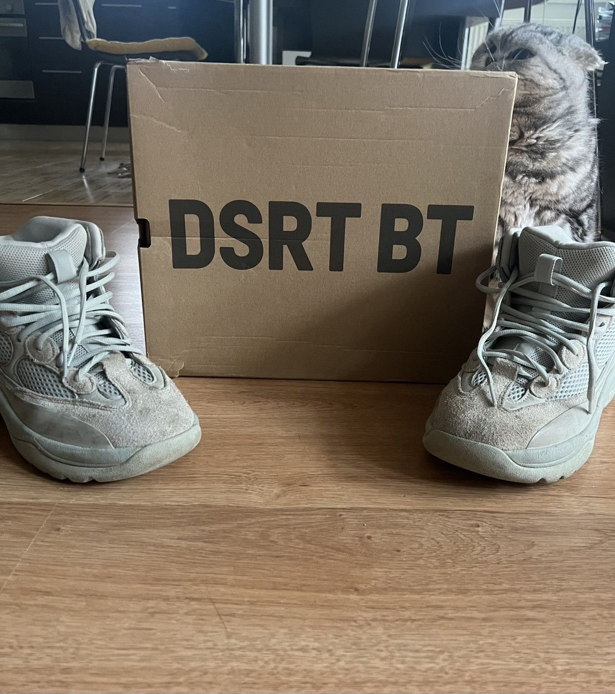 Yeezy YEEZY X Adidas Desert Boots “ROCK” Size US 9.5 / EU 42-43 - 6 Thumbnail