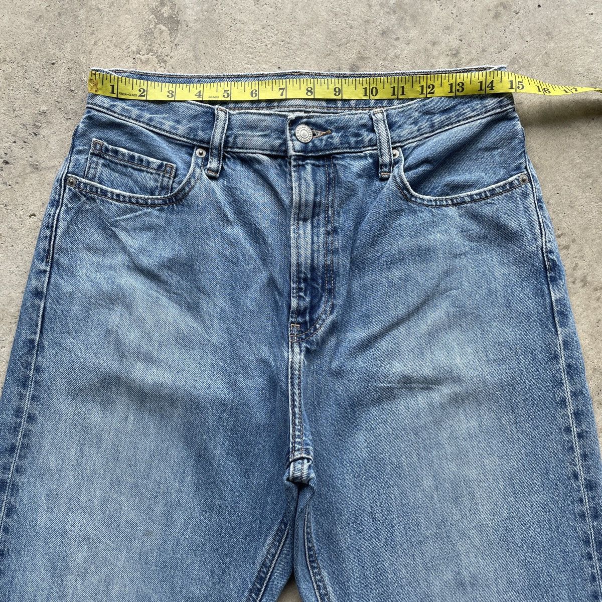 Japanese Brand × Jean Vintage Japanese Distressed Jeans Faded Denim Pants W29 Size US 29 - 5 Thumbnail