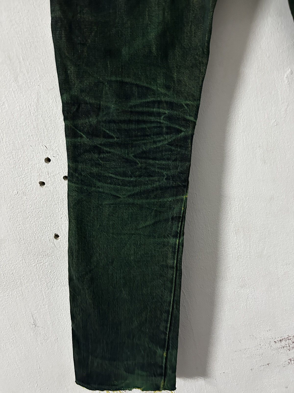 Beauty Beast Beauty Beast japan emerald denim distressed jeans Size US 29 - 13 Thumbnail