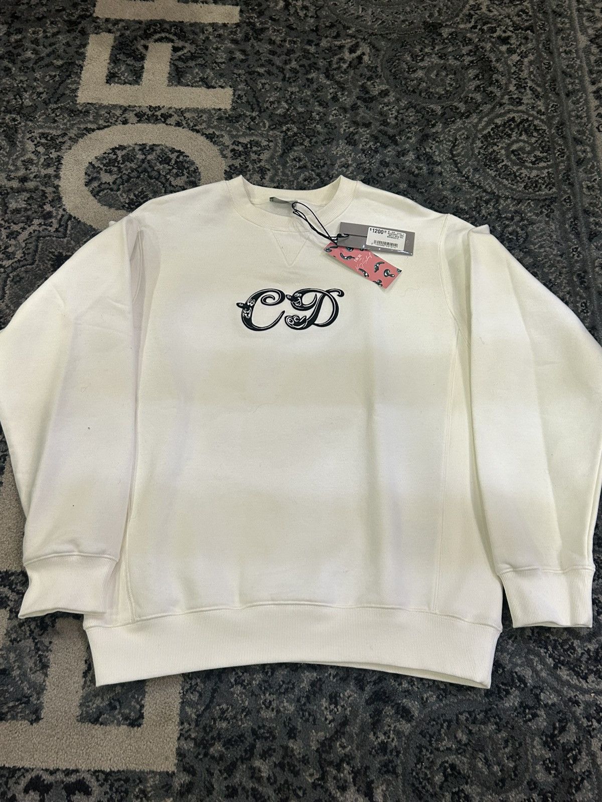 Christian Dior Monsieur Dior x Kenny Scharf Embroidery Crewneck Size US L / EU 52-54 / 3 - 1 Thumbnail