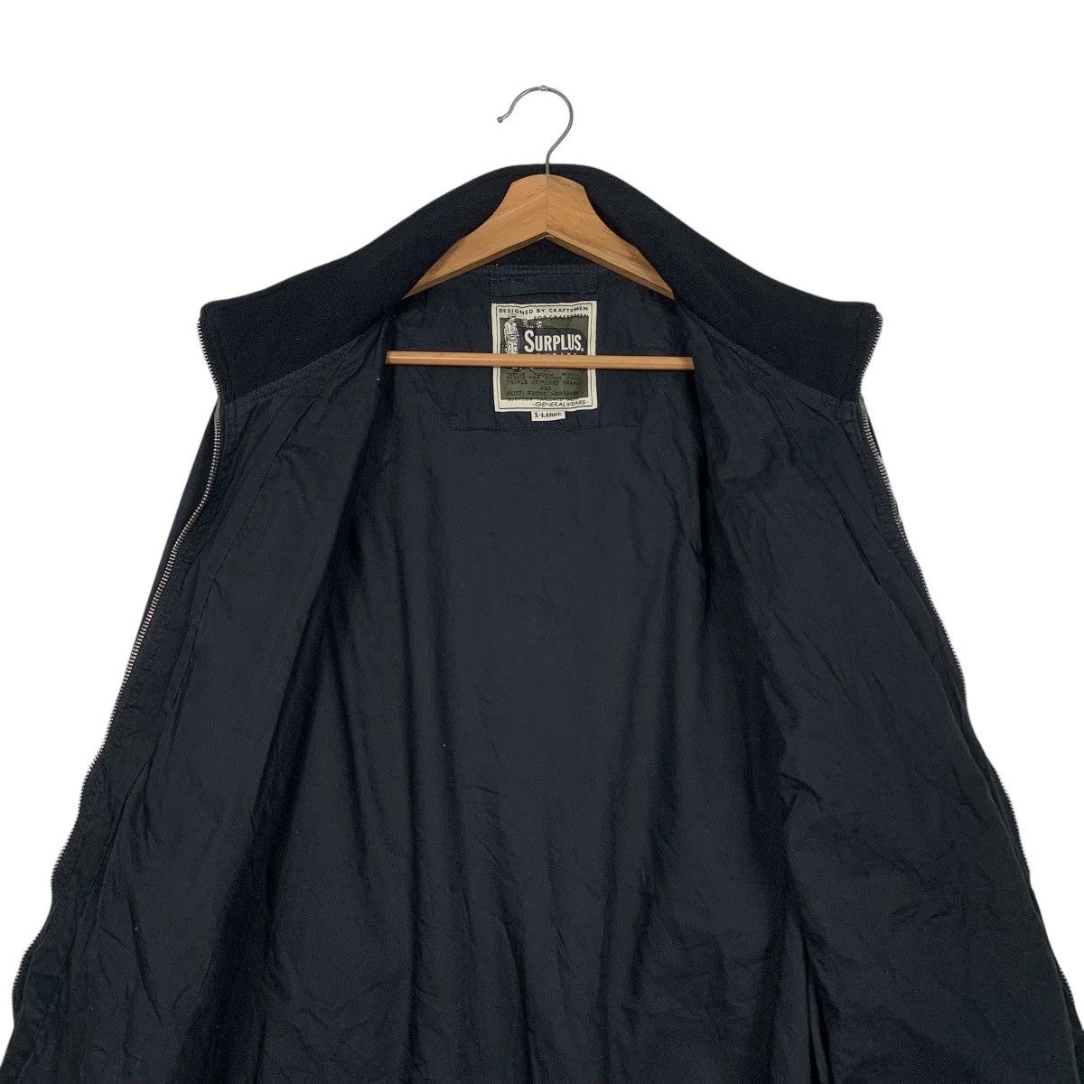 Japanese Brand Surplus Military Bomber Jacket Size US XL / EU 56 / 4 - 12 Thumbnail