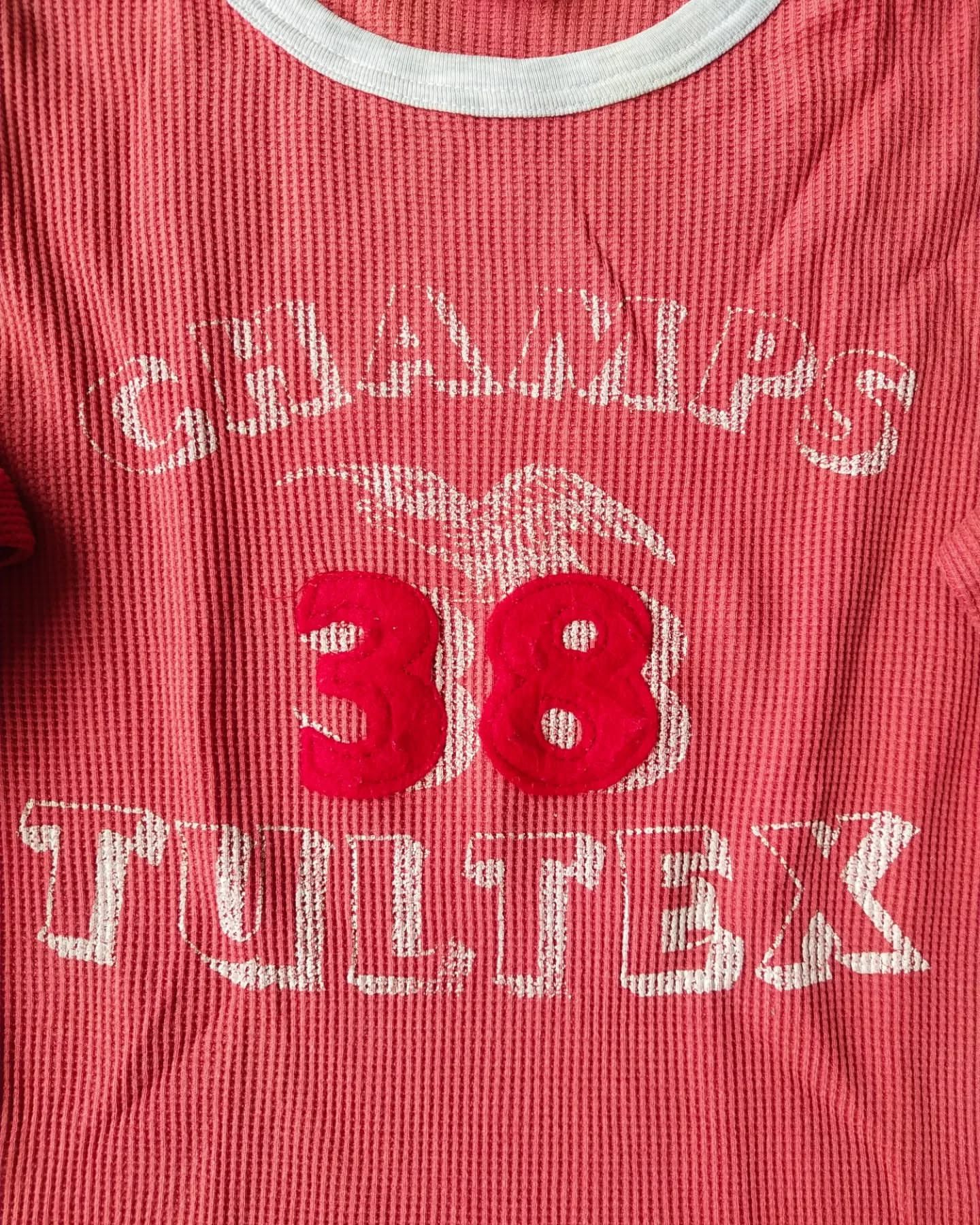 Tultex × Vintage Vintage Tultex Champs Light Red Woman Longsleeve Size S / US 4 / IT 40 - 3 Thumbnail