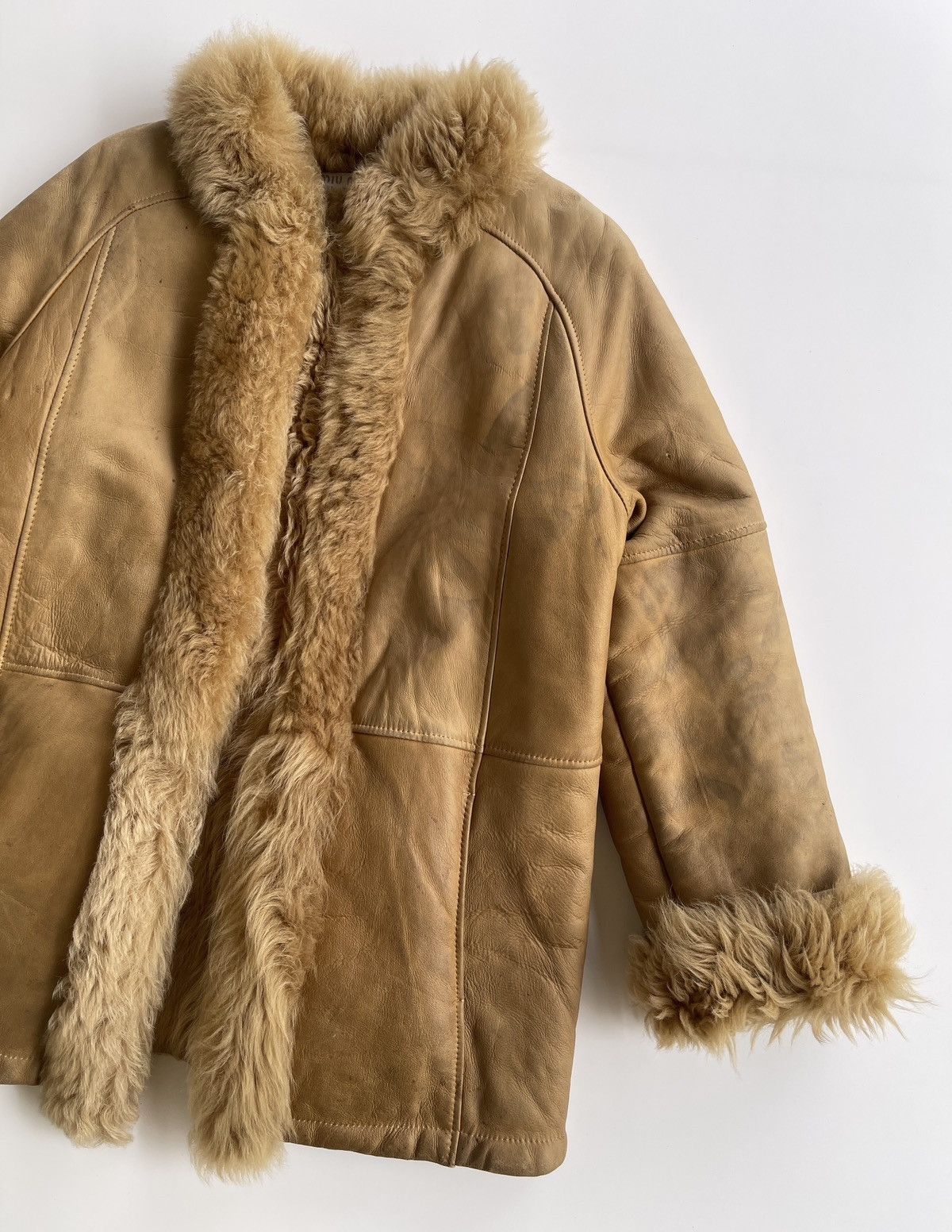 Miu Miu Miu Miu Sheepskin Shearling Fur Jacket Size M / US 6-8 / IT 42-44 - 6 Thumbnail