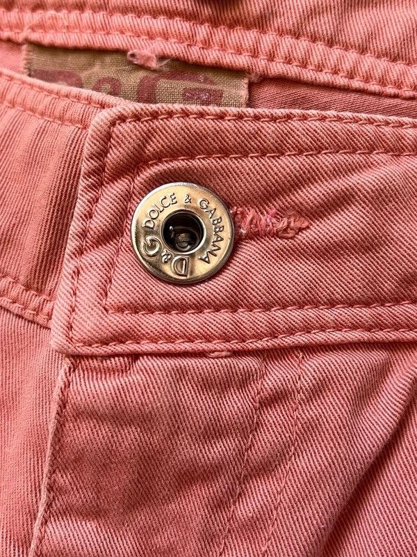 Dolce & Gabbana Dolce & Gabbana D&G Y2K Vintage Glamour Affair Short Jeans Size 27" / US 4 / IT 40 - 15 Thumbnail