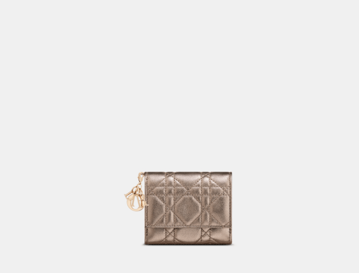 Dior o1w1db10426 S0181O Size : OS / Lotus Wallet in Gold Size ONE SIZE - 2 Thumbnail