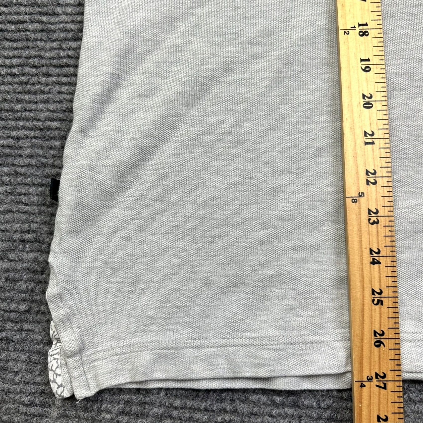 Jordan Brand Air Jordan Shirt Mens 2XL Short Sleeve V-Neck Cotton Embroidered Logo Gray Basketball Size US XXL / EU 58 / 5 - 6 Thumbnail