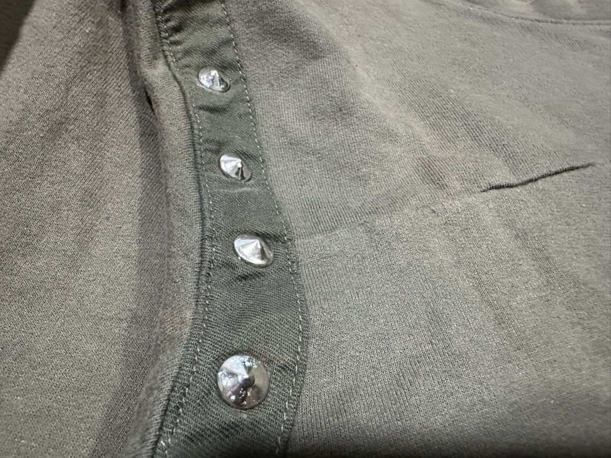 PPFM 🔥Sick Y2K PPFM Spiked Studded Sweatshirt Military Punk Size US M / EU 48-50 / 2 - 4 Thumbnail