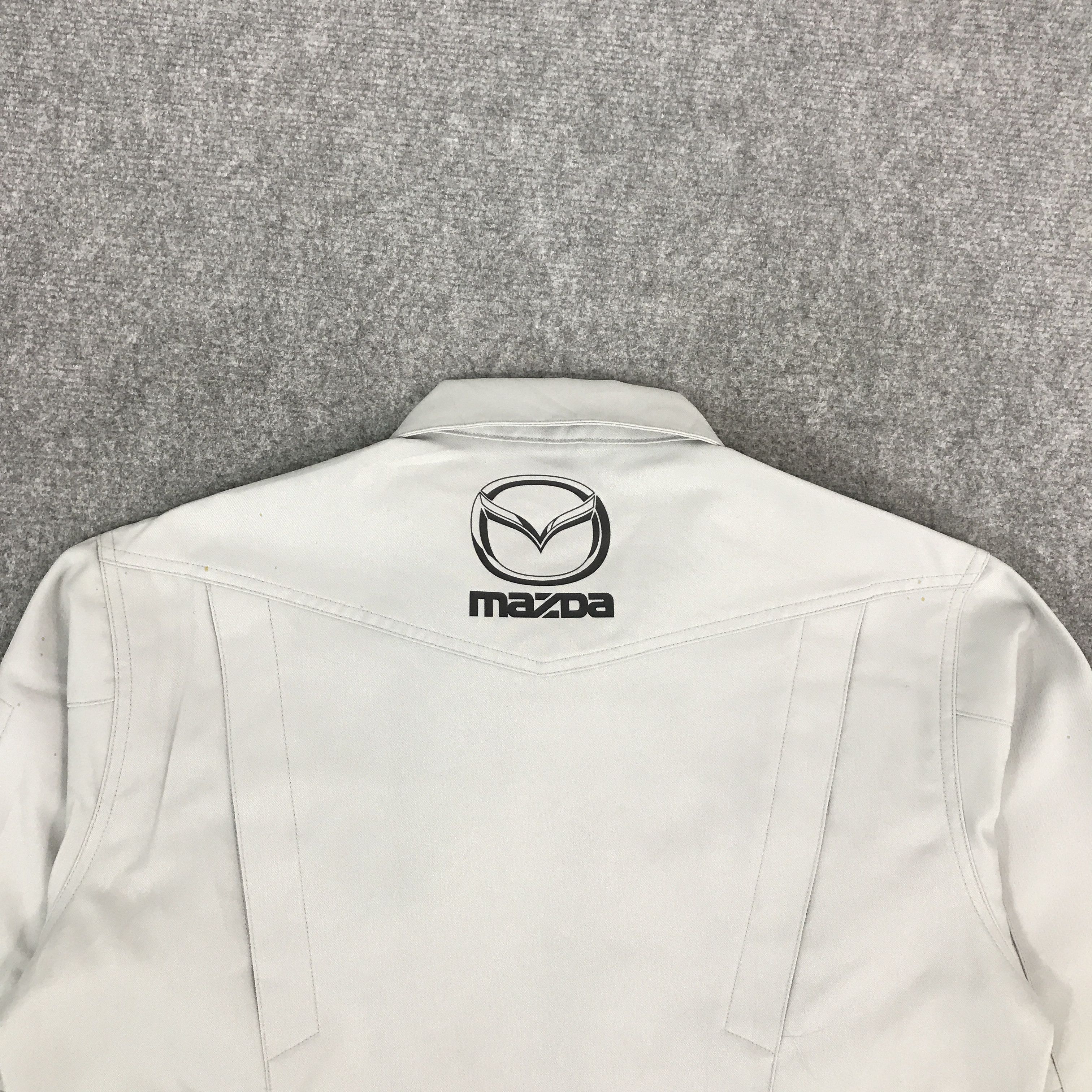 Japanese Brand × Sports Specialties MAZDA RACING LIGHT GRAY CUSTOM JAPAN JACKET Size US L / EU 52-54 / 3 - 4 Thumbnail