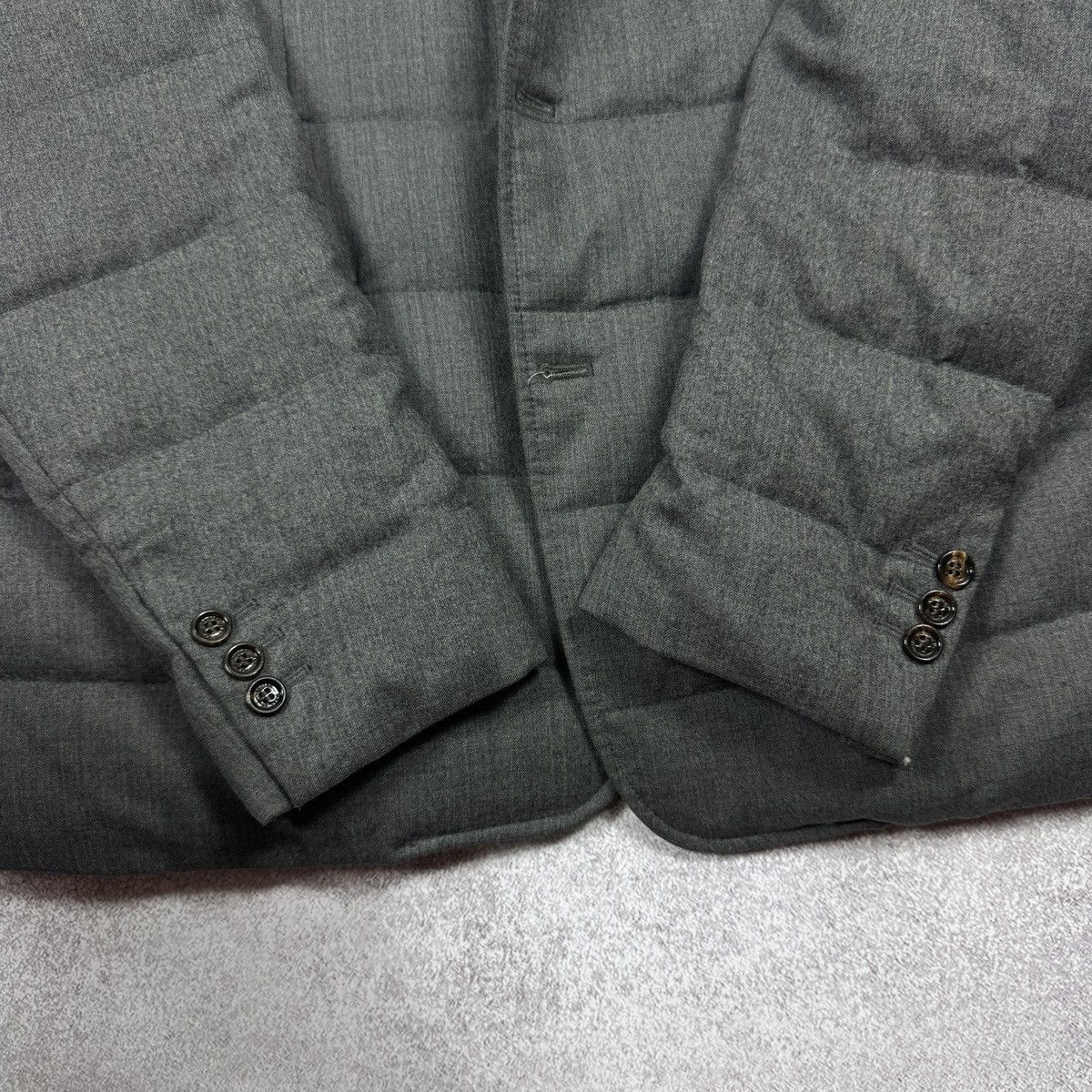 Moncler Men`s Moncler Rodin Gray Wool Puffer Jacket Size 6 / XXL Size US XXL / EU 58 / 5 - 11 Thumbnail