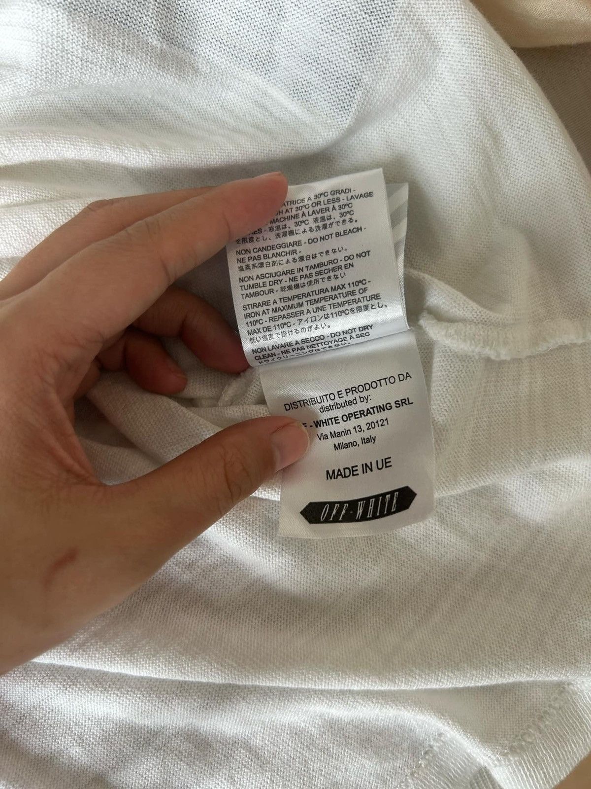 Off-White Off-white Long sleeve Size US L / EU 52-54 / 3 - 6 Thumbnail