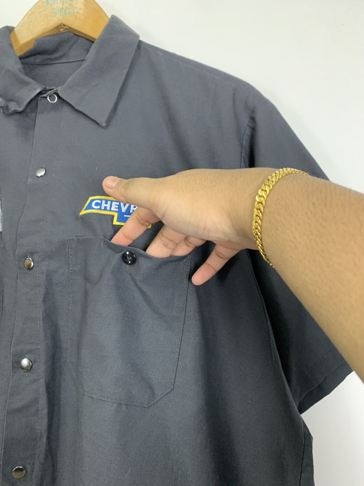 Ben Davis Vintage Workers Shirt Size US L / EU 52-54 / 3 - 8 Thumbnail