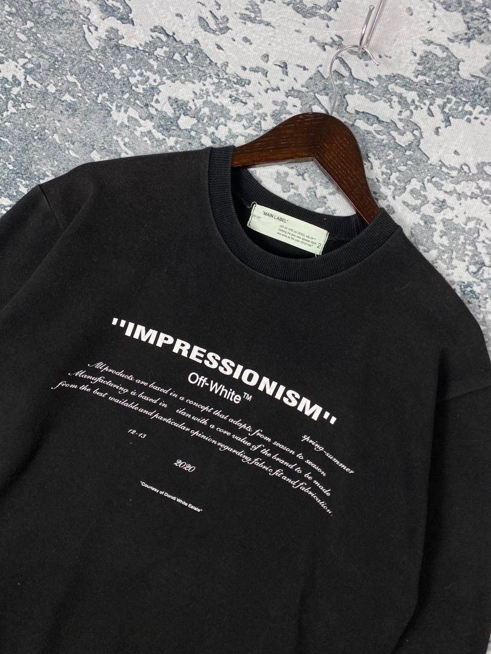 Designer Vintage Off White x Virgil Abloh Sweatshirts Size US M / EU 48-50 / 2 - 2 Thumbnail