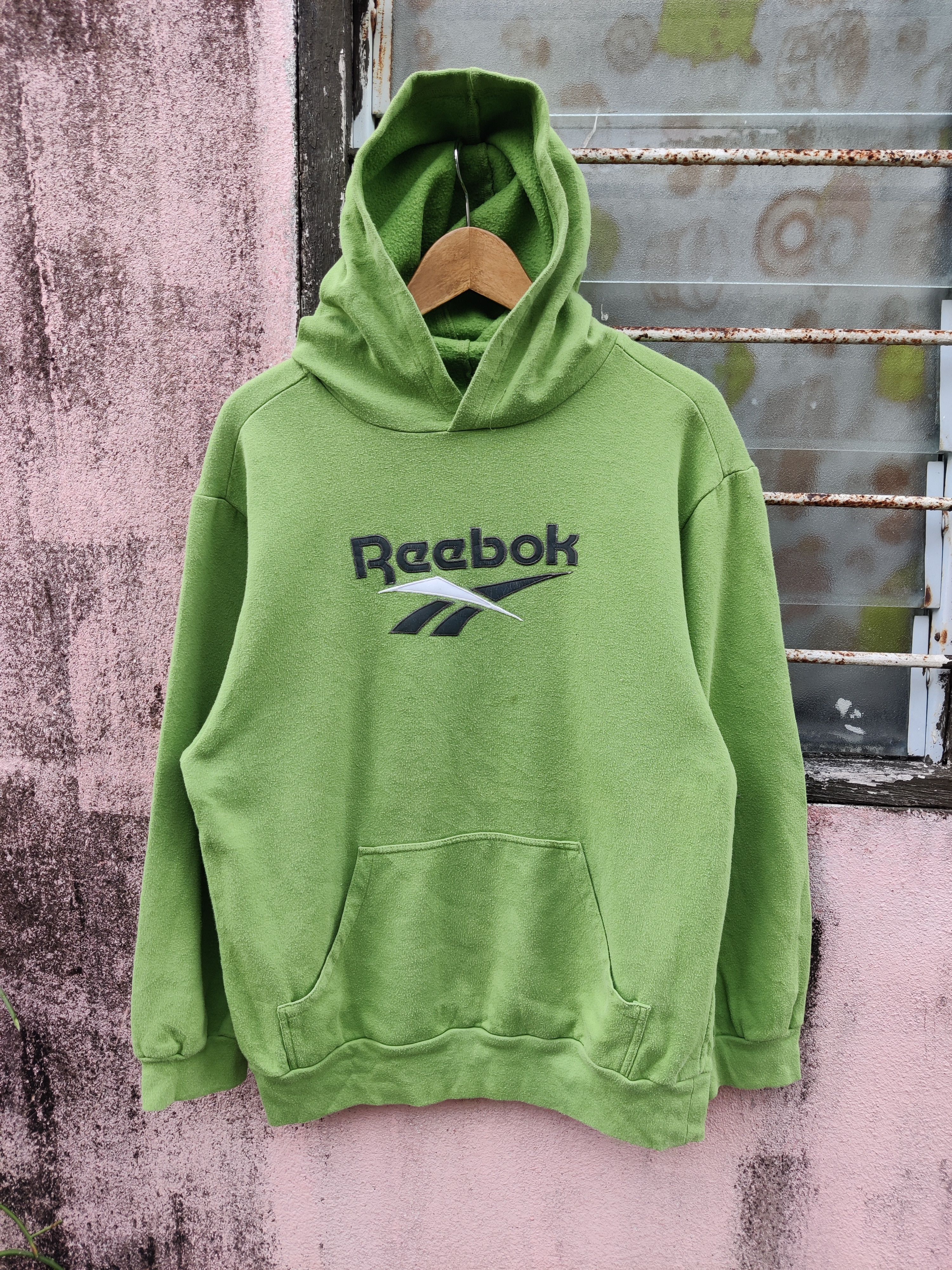 Reebok Vintage Big Logo Reebok Sport Hoodie Size US L / EU 52-54 / 3 - 2 Thumbnail