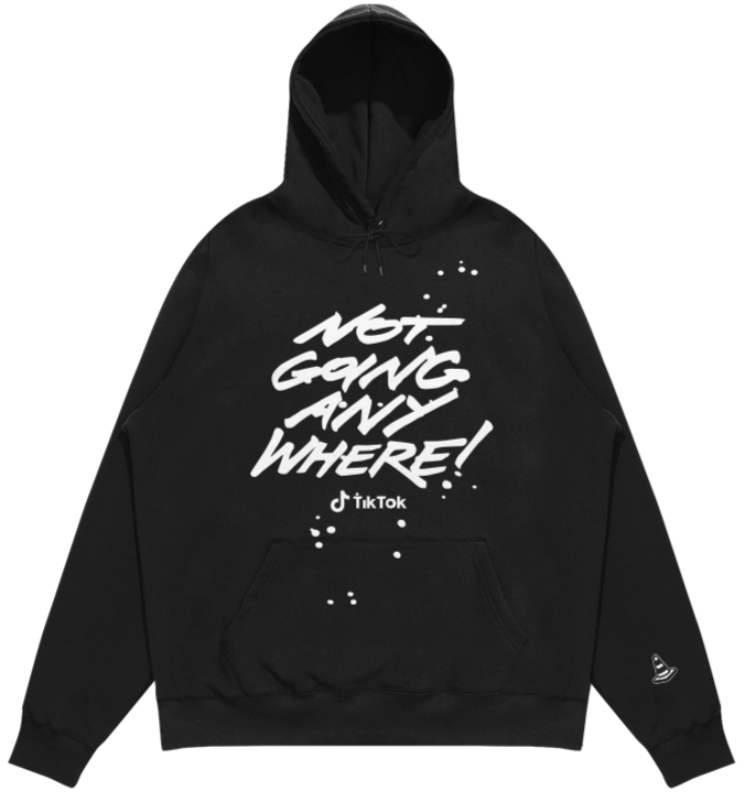Joshua Vides Joshua Vides - Not Going Any Where - Here to Stay Hoodie Bl Size US S / EU 44-46 / 1 - 1 Thumbnail