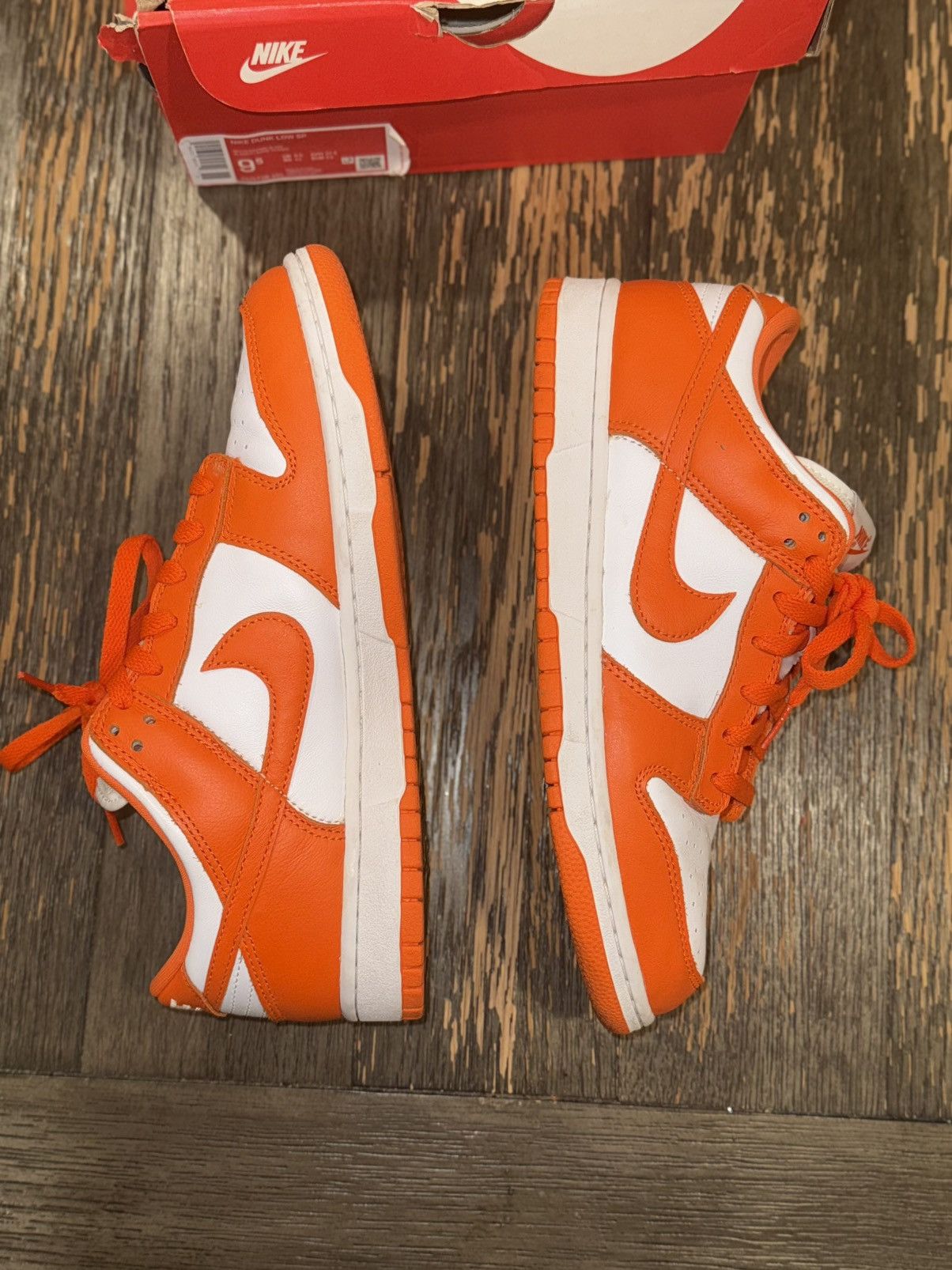 Nike Nike Dunk Low Syracuse Orange Size US 9.5 / EU 42-43 - 3 Thumbnail