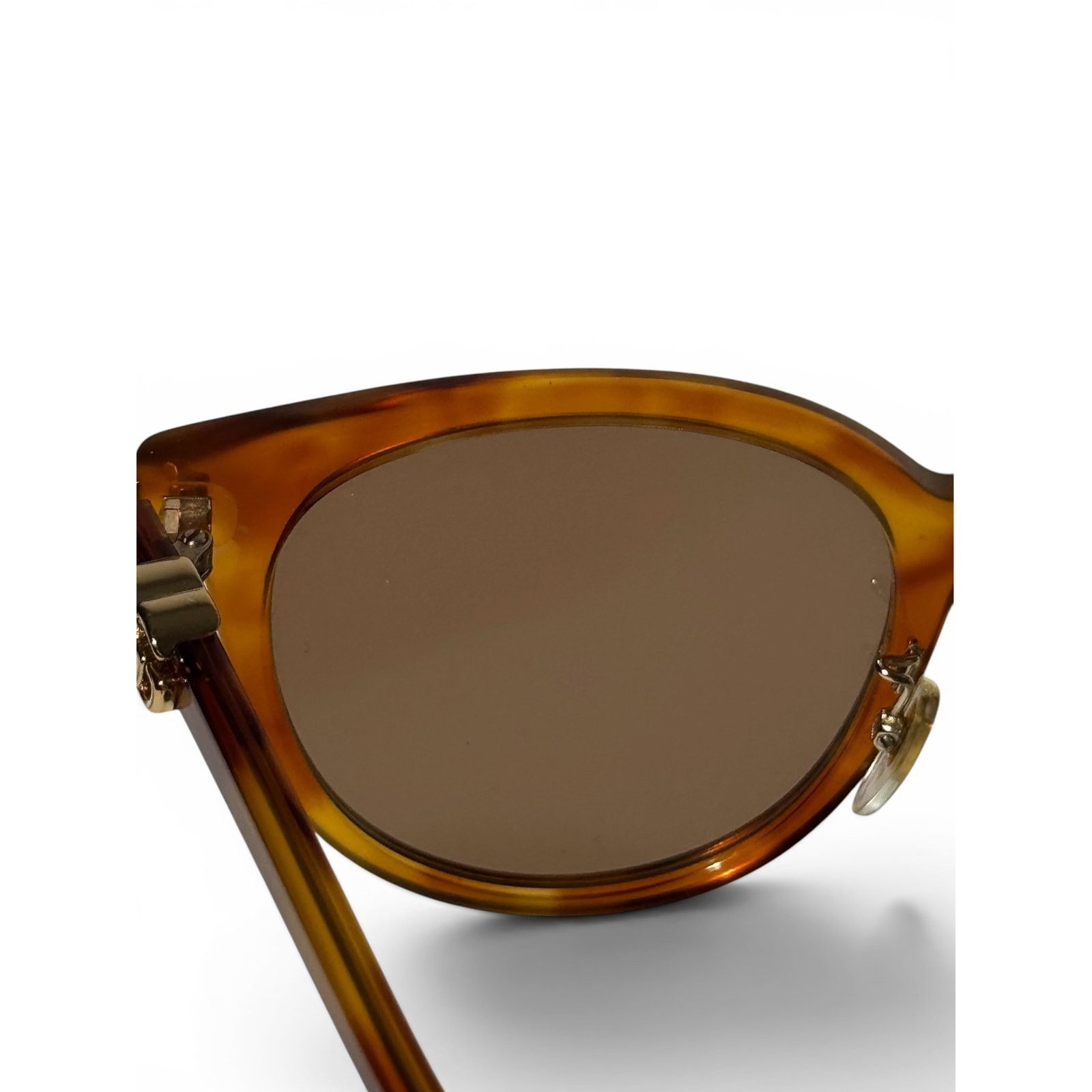 Gucci Gucci Oval Tortoise Sunglasses Size ONE SIZE - 9 Thumbnail
