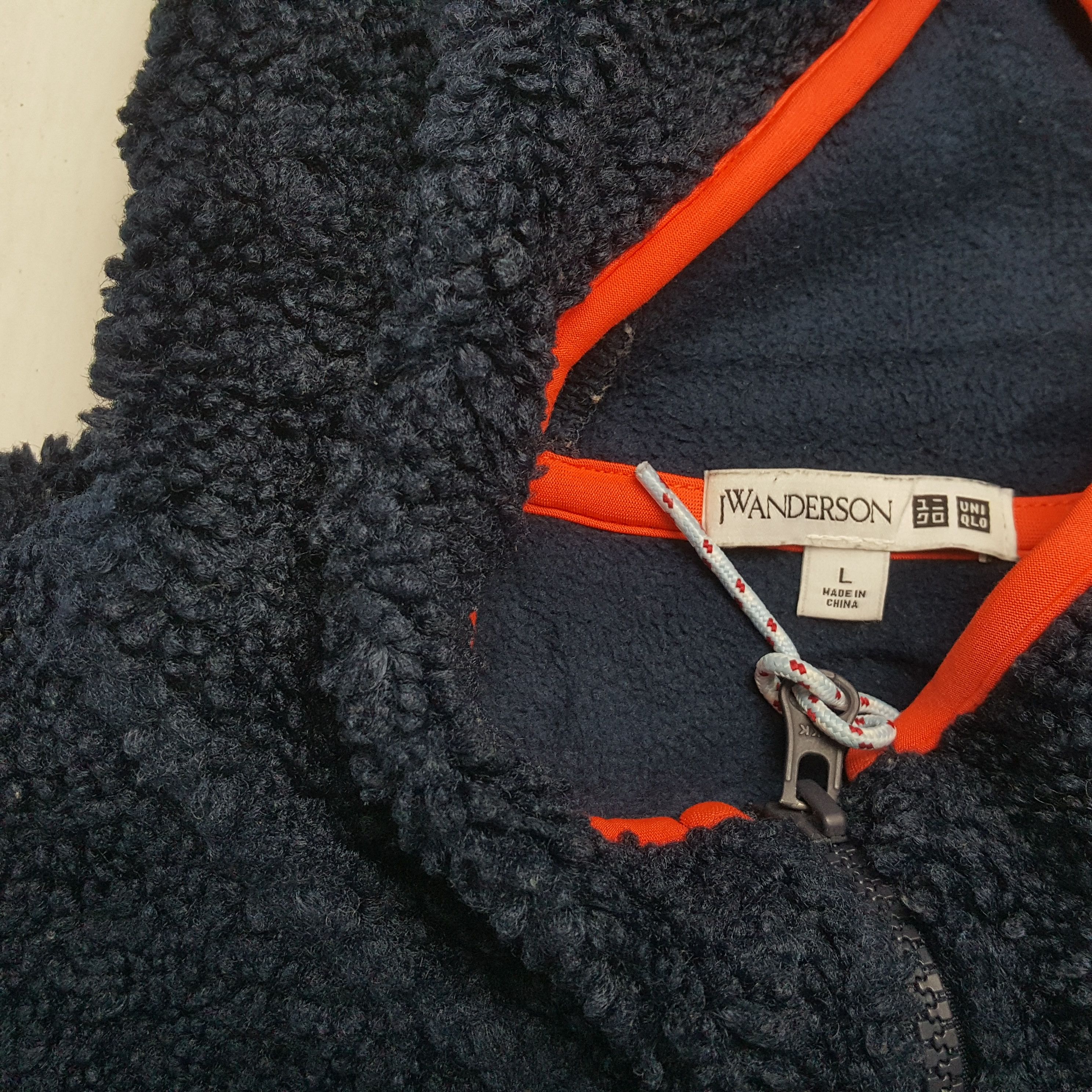 JW Anderson × Uniqlo × Vintage J.W.ANDERSON X UNIQLO Japanese Brand Sherpa Jacket Size US L / EU 52-54 / 3 - 9 Thumbnail
