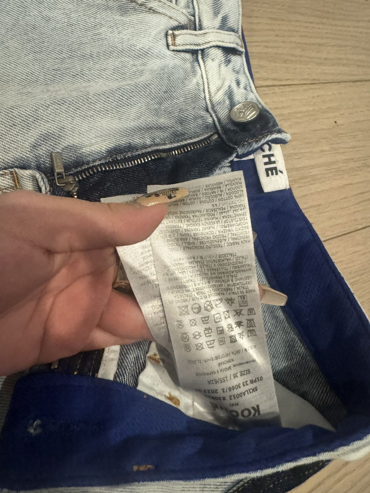 Other Koché Flared Jeans Size 26" / US 2 / IT 38 - 5 Thumbnail
