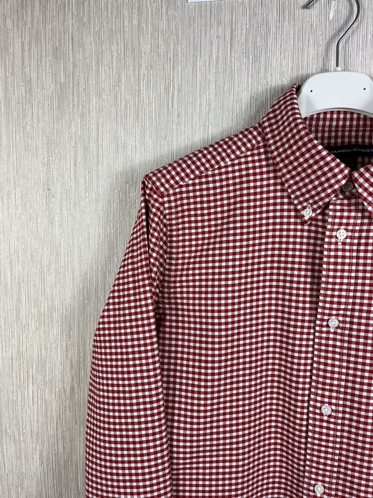 Ralph Lauren × Ralph Lauren Sport × Vintage Vintage Ralph Lauren Sport gingham classic shirt checked Size M / US 6-8 / IT 42-44 - 4 Thumbnail