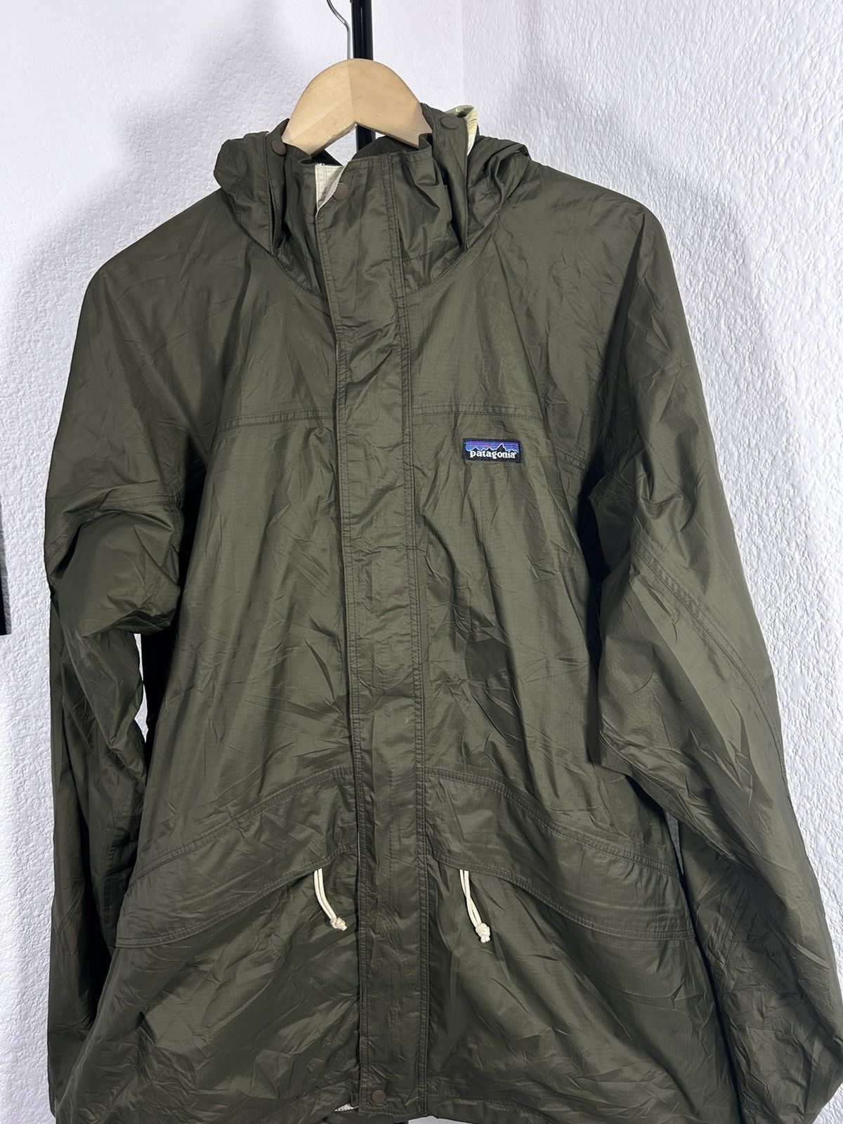 Patagonia × Vintage PATAGONIA RAIN JACKET VINTAGE SP2001 GREEN OLIVE Size US L / EU 52-54 / 3 - 2 Thumbnail