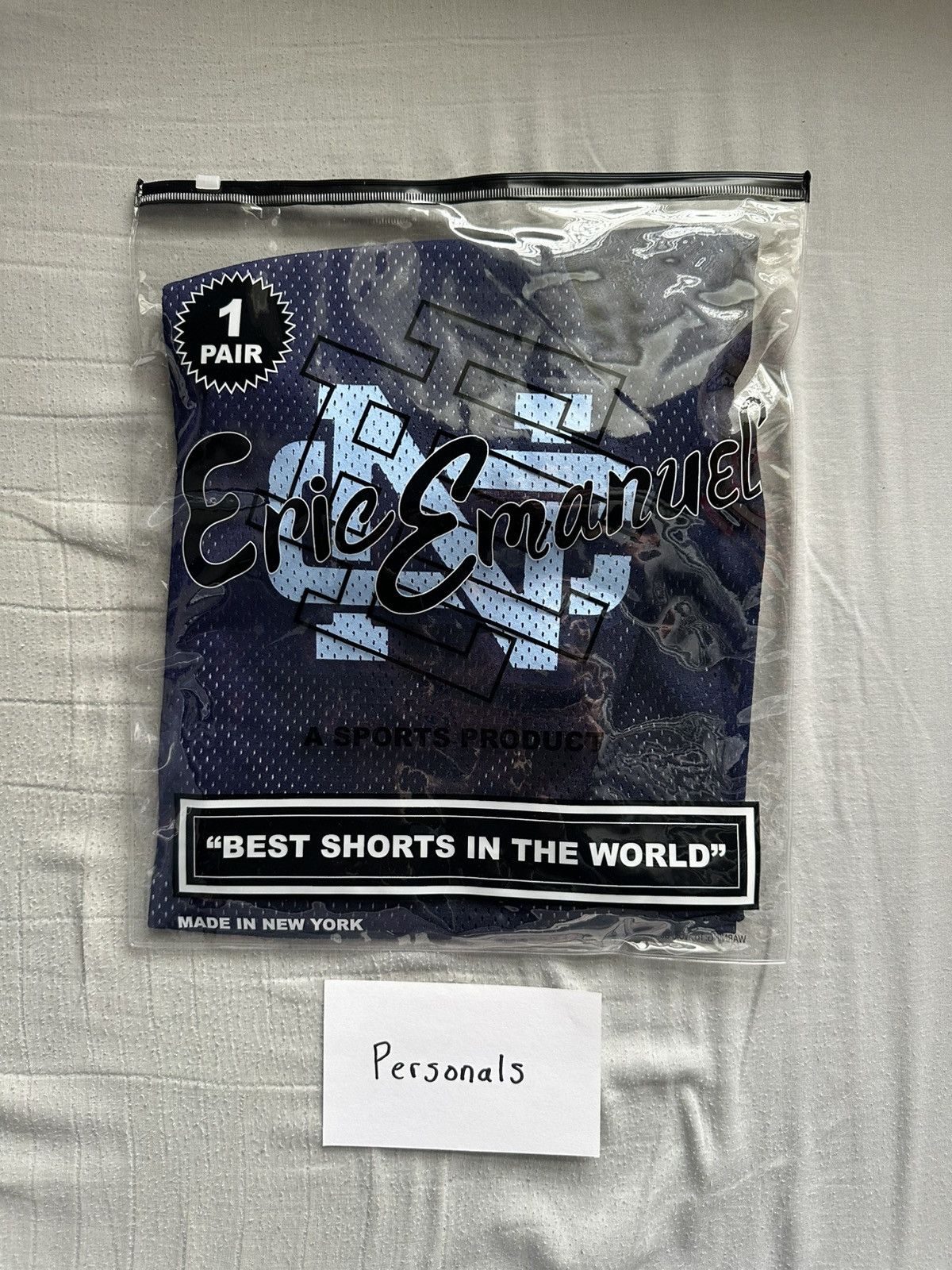 Eric Emanuel × NCAA Eric Emanuel University Of North Carolina Basic Shorts Large Size US 34 / EU 50 - 2 Thumbnail