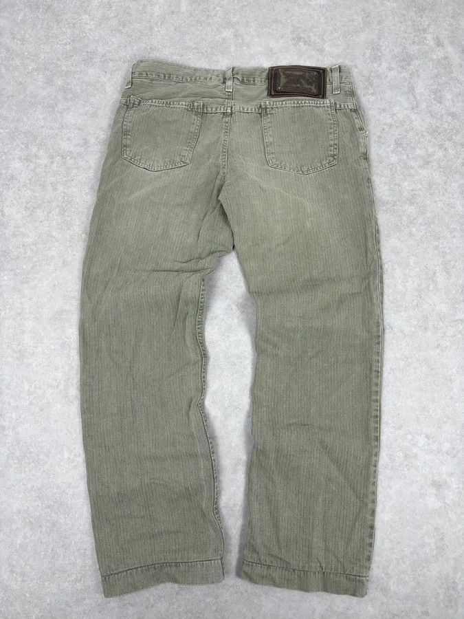 Dolce & Gabbana 2000s Dolce & Gabbana Khaki Green Straight Cozy Pants Size US 32 / EU 48 - 6 Thumbnail