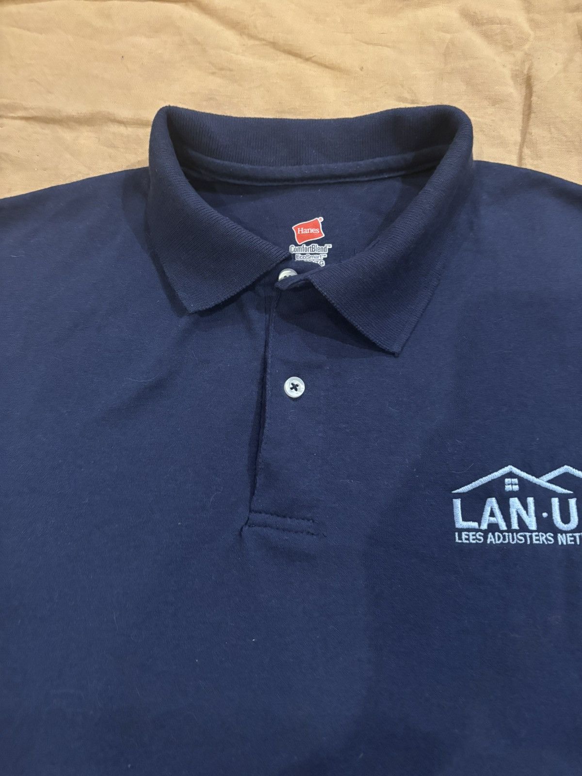 Hanes Polo shirt.mt-111 Size US XL / EU 56 / 4 - 3 Thumbnail