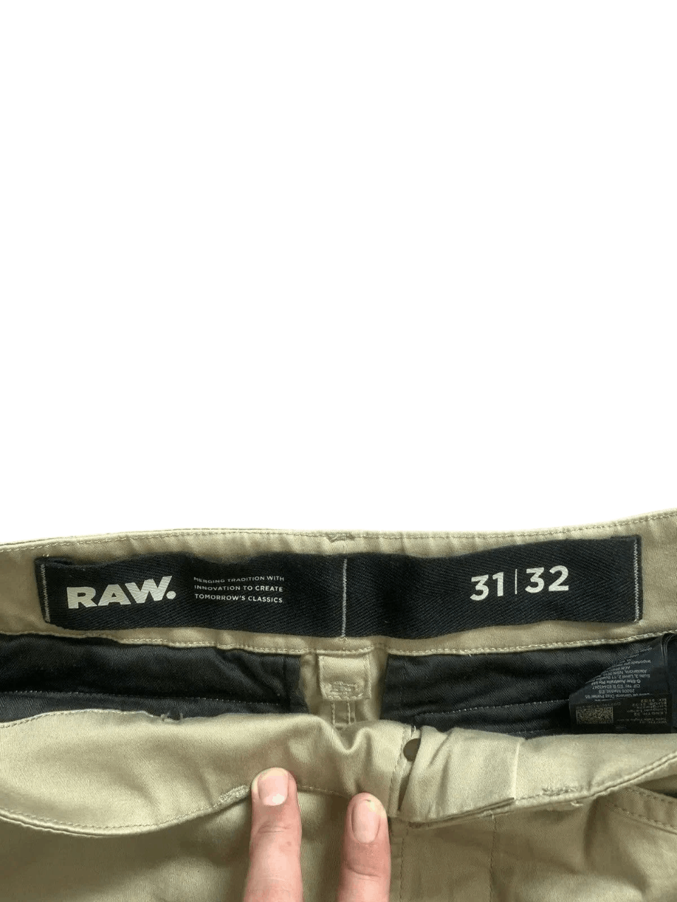 Japanese Brand Vintage Junya Watanabe Style G Star raw Bondage Cargo Pants Size US 31 - 16 Thumbnail
