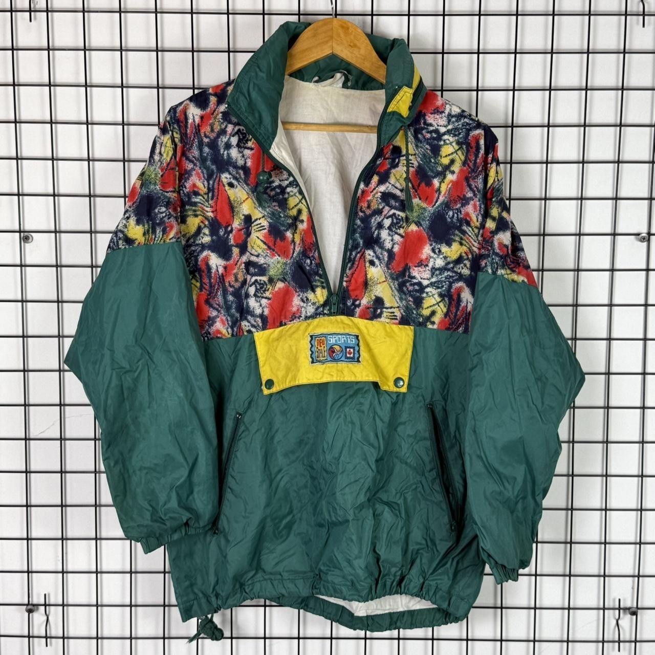 Vintage Vintage 90s Windbreaker Retro Jacket Purple Size US L / EU 52-54 / 3 - 1 Thumbnail