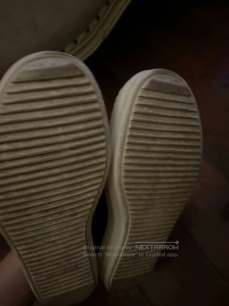 Rick Owens Rick Owens Canvas Sneakers with Cream Soles. Size US 10.5 / EU 43-44 - 7 Thumbnail