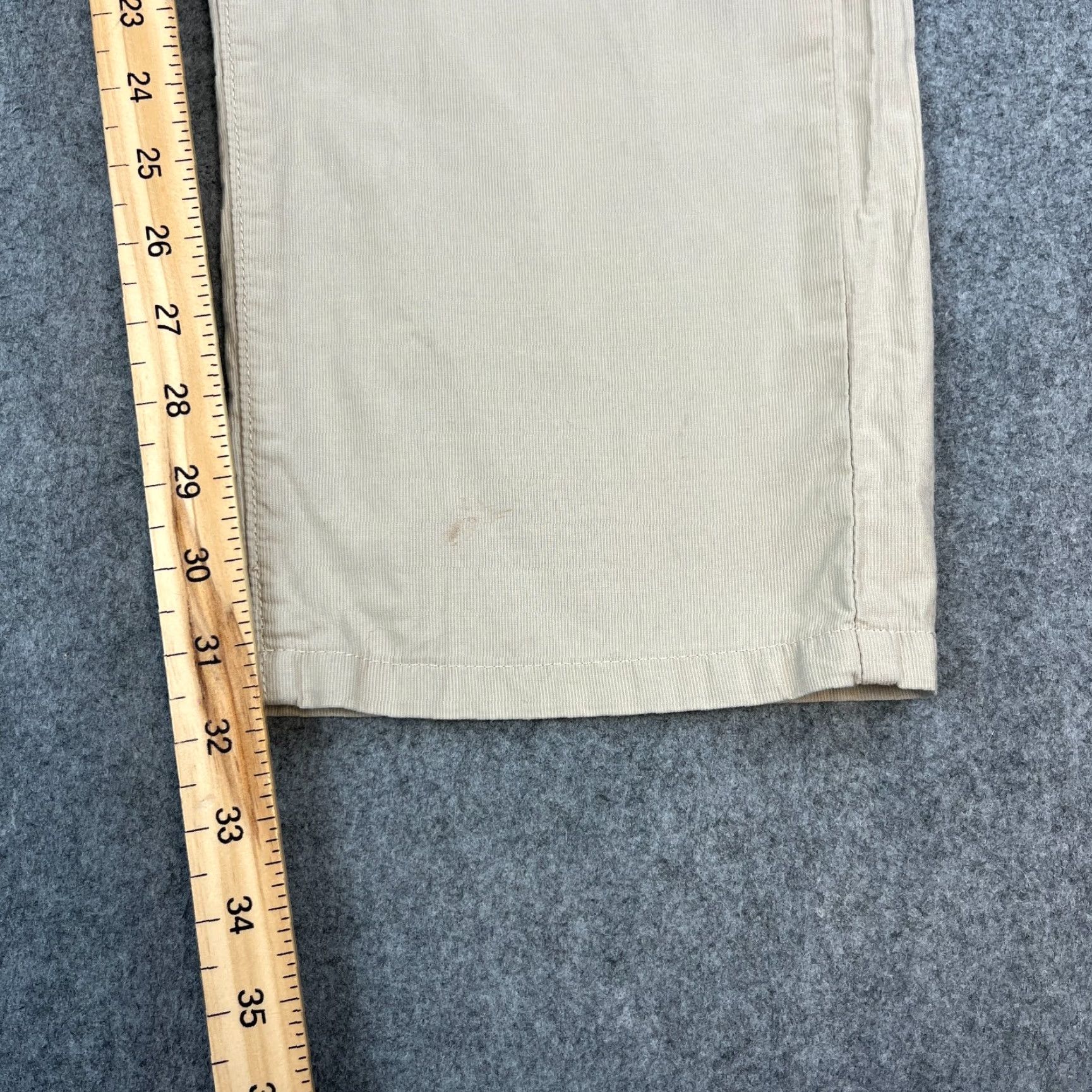 Hugo Boss HUGO BOSS Jeans Relaxed Straight 34 32 Beige Denim 5-Pocket Mens Regular Size Type XS-? Size US 34 / EU 50 - 4 Thumbnail