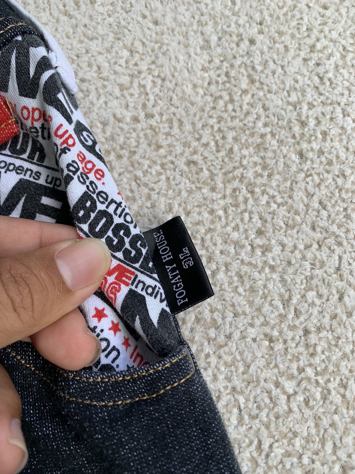 Japanese Brand × Vintage vtg y2k fogaty house double waist denim short pants Size US 35 - 7 Thumbnail
