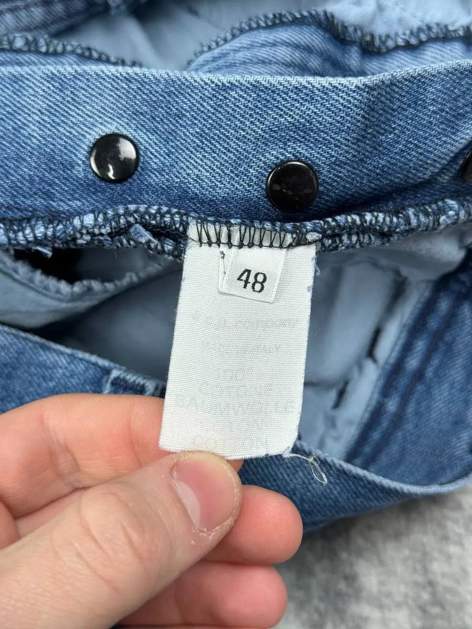 Stone Island Vintage Stone Island Denim Baggy Jeans 90s Archive Size US 32 / EU 48 - 8 Thumbnail