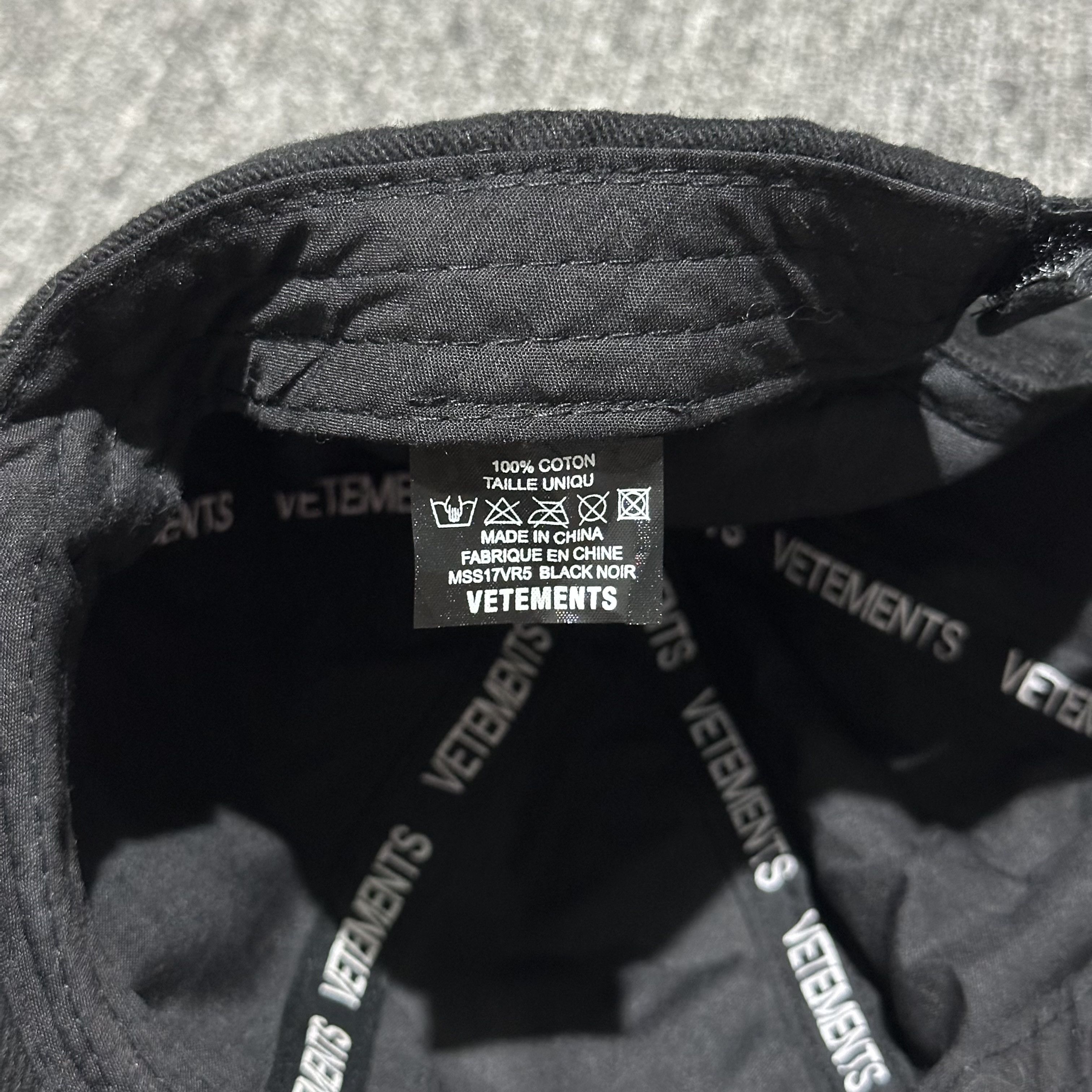 Vetements Vetements SS17 Runway Securite Cap/Hat Size ONE SIZE - 6 Thumbnail