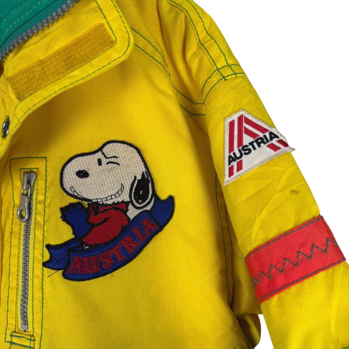 Goldwin SNOOPY AUSTRIA HOODIE JOE COOL SKI JACKET Size US S / EU 44-46 / 1 - 7 Thumbnail
