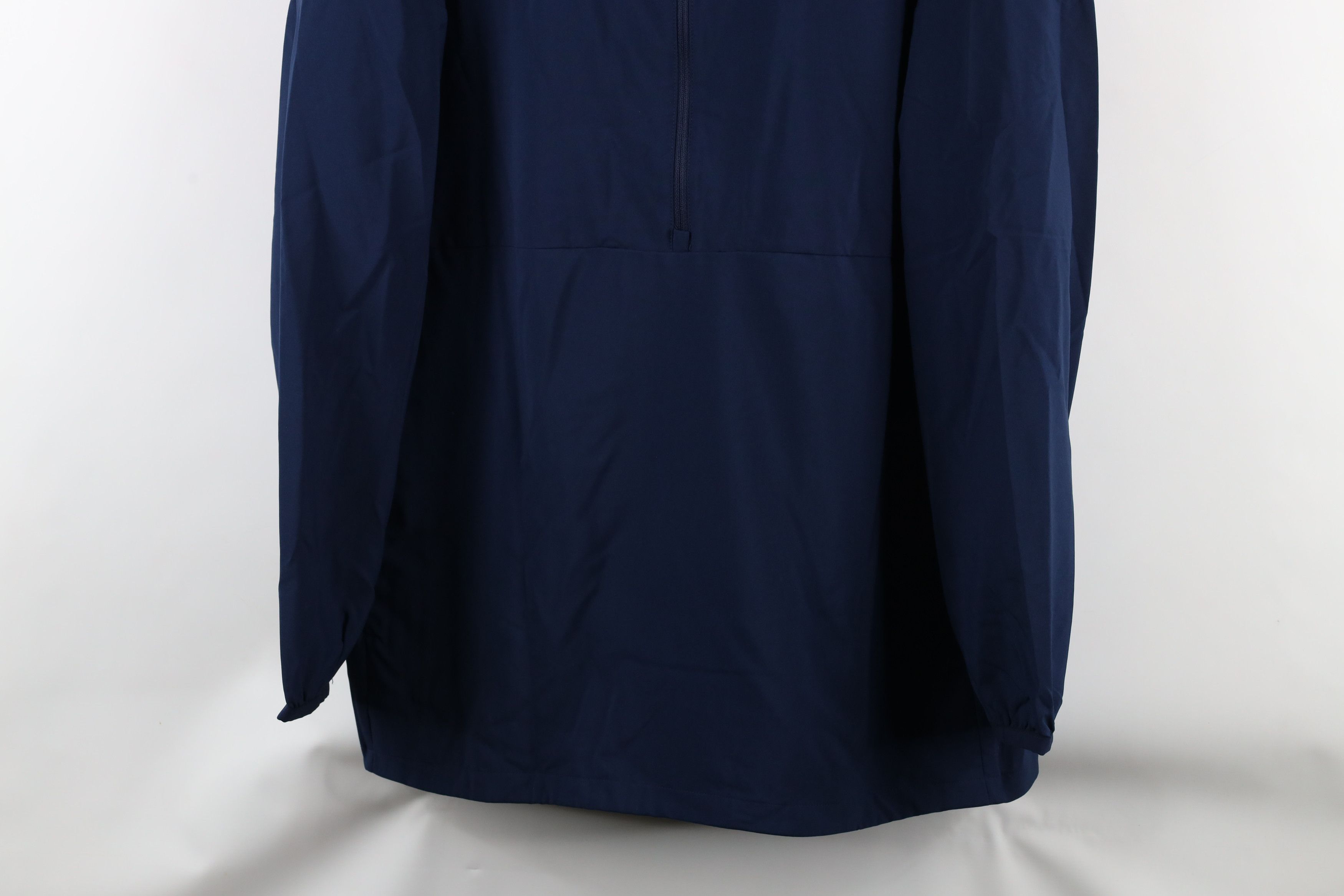 Adidas × Vintage Adidas University of Akron Baseball Half Zip Jacket Blue Size US L / EU 52-54 / 3 - 3 Thumbnail