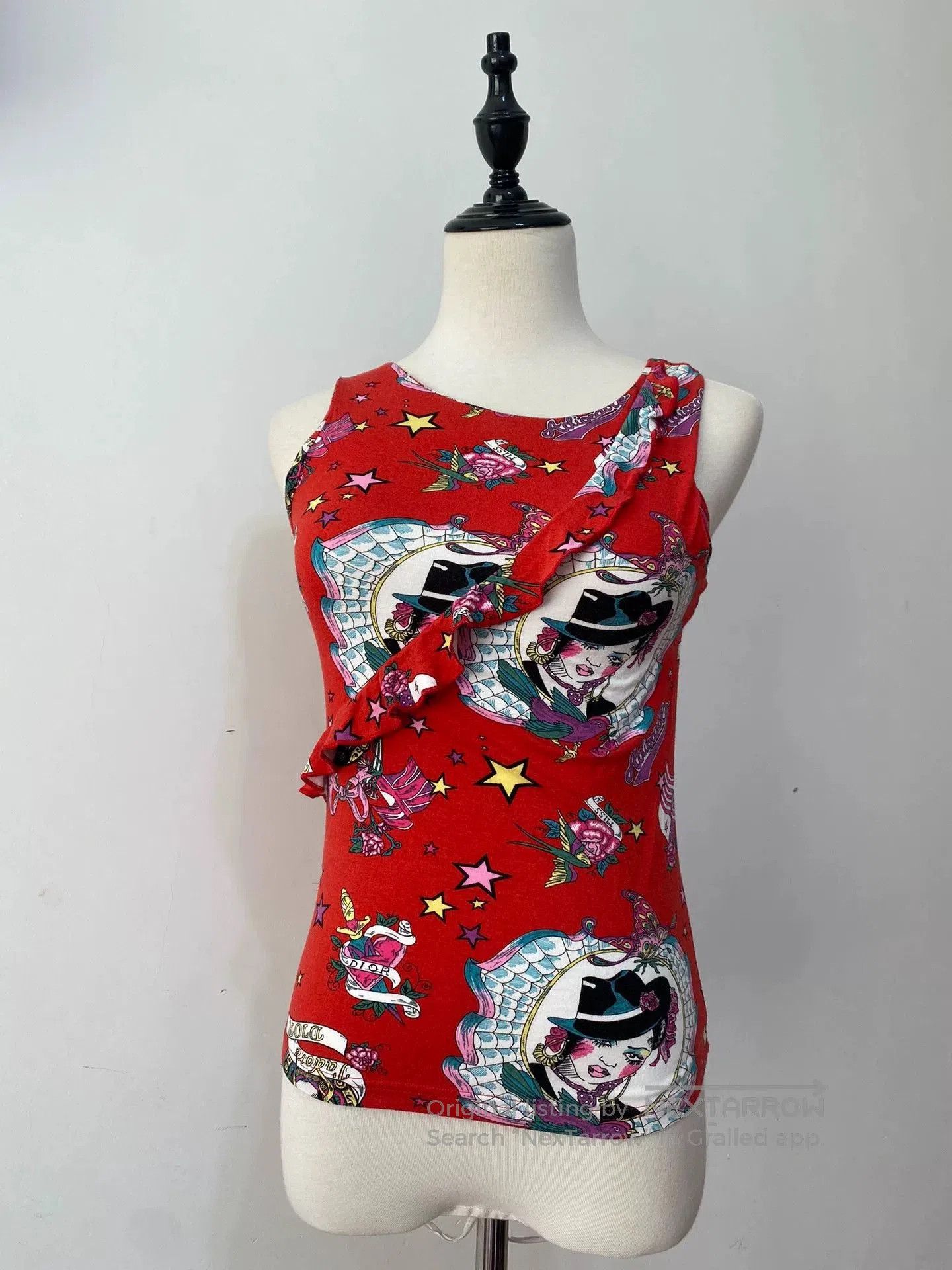 Dior VintageDior Spanish Dancer Tank Top. Size M / US 6-8 / IT 42-44 - 5 Thumbnail