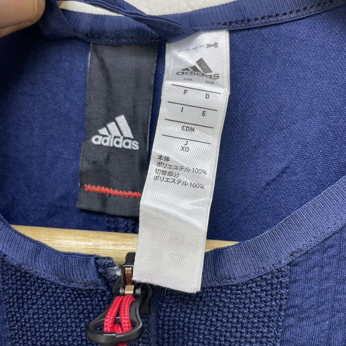 Adidas × Vintage Y2k Adidas Collar Less Light Jacket Size US M / EU 48-50 / 2 - 3 Thumbnail