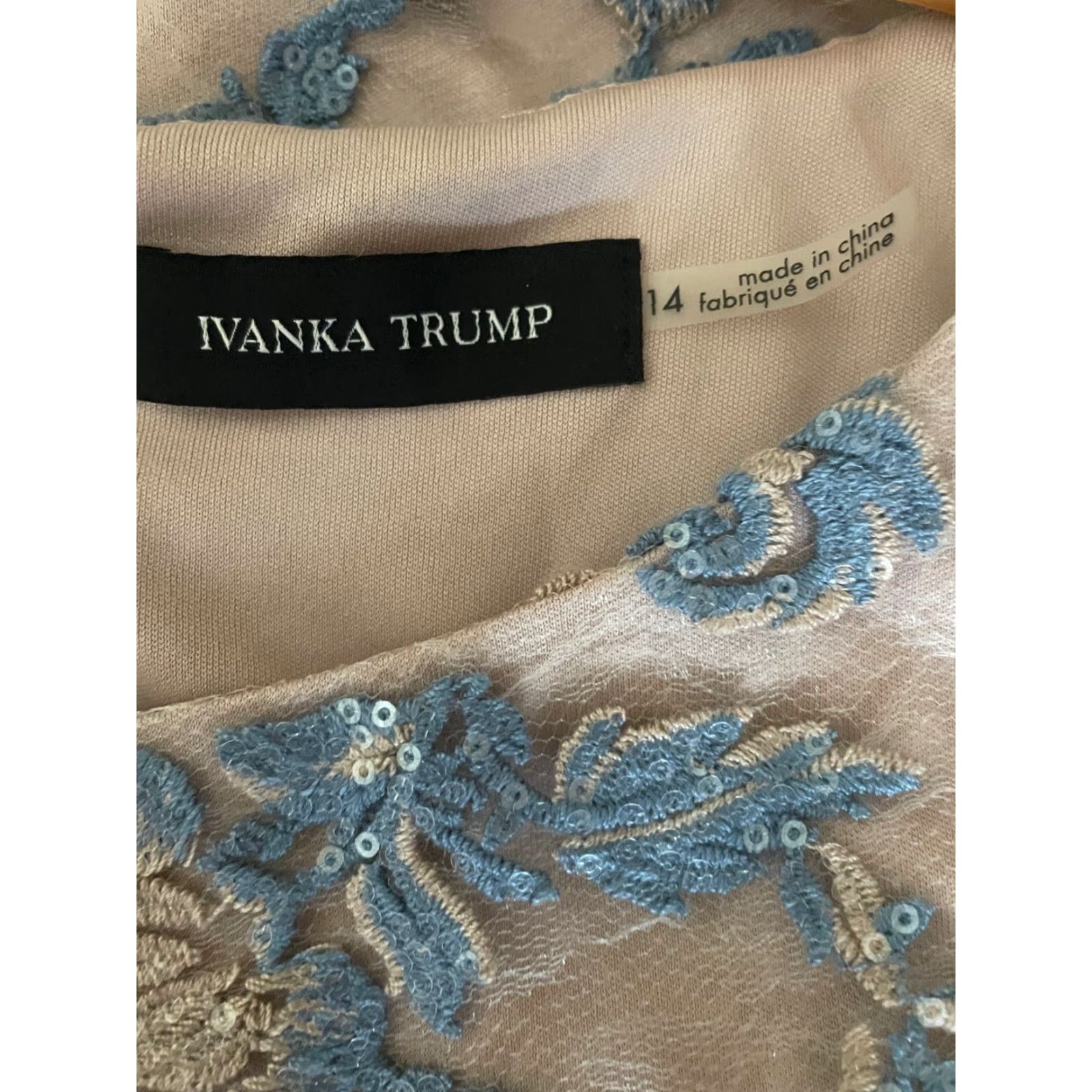 Vintage Ivanka Trump Embroidered Sheath Dress Woman Size 14 NWT Size XL / US 12-14 / IT 48-50 - 6 Thumbnail