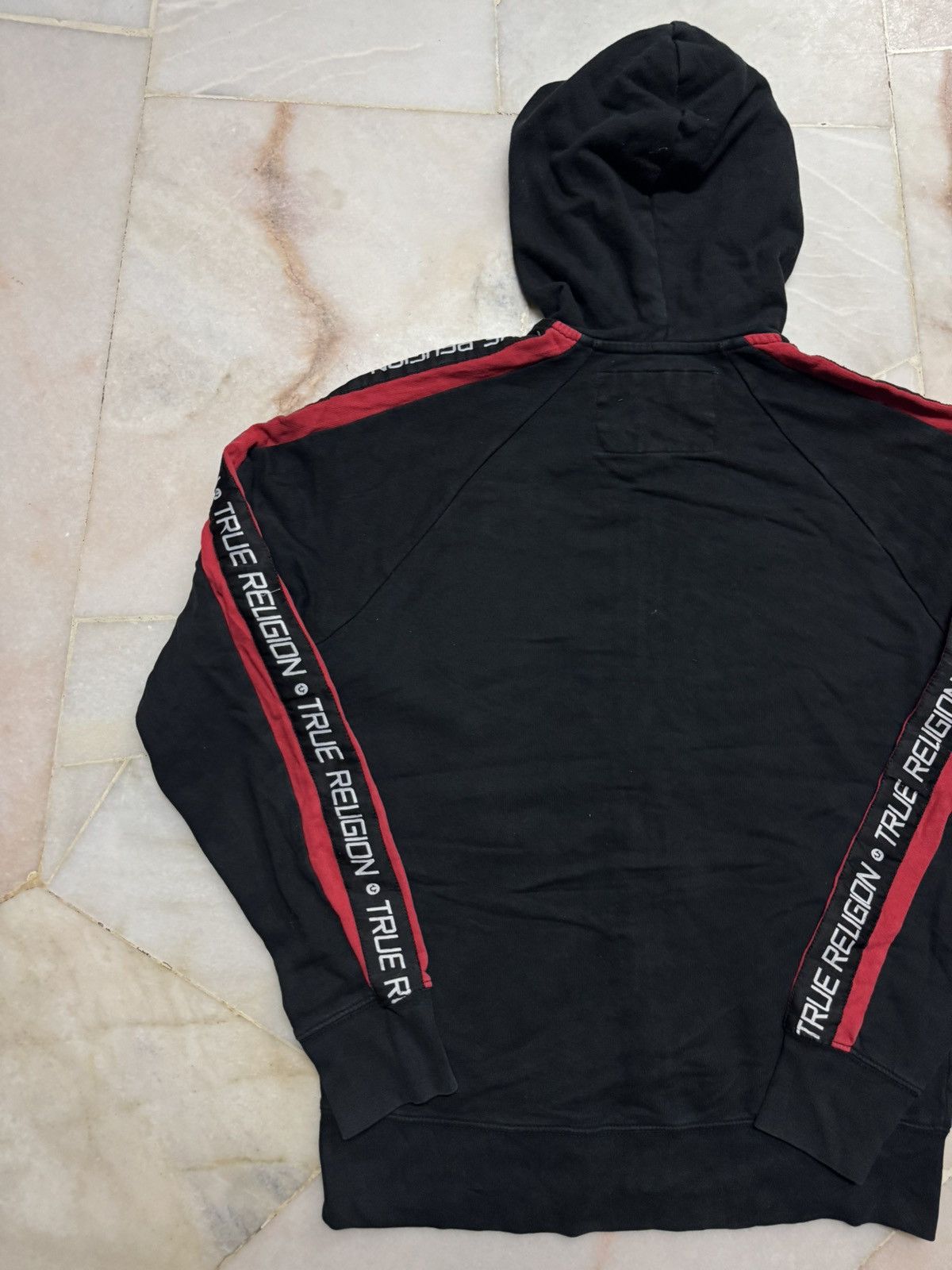 True Religion 💥VINTAGE Y2K TRUE RELIGION SIDETAP HOODIE ZIPPER RARE STYLE Size US S / EU 44-46 / 1 - 15 Thumbnail