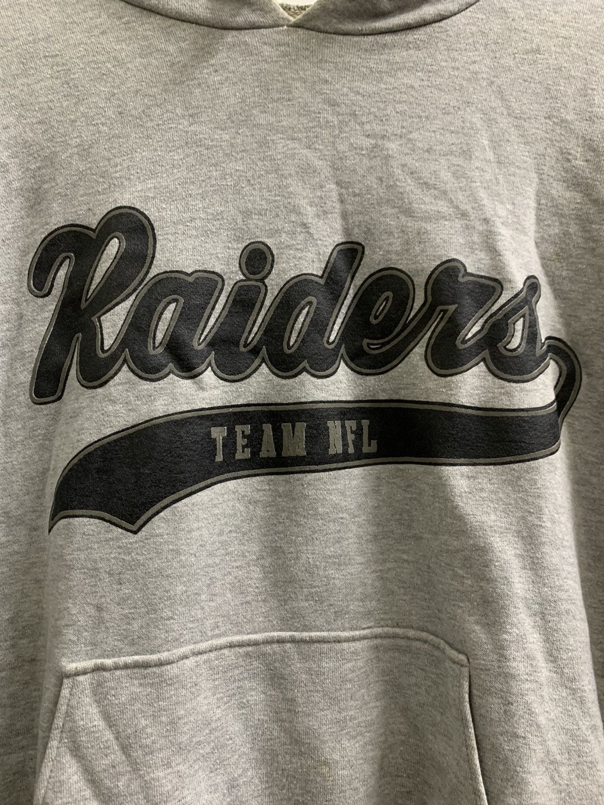 NFL VINTAGE RAIDERS TEAM NFL SPELLOUT HOODIE Size US L / EU 52-54 / 3 - 2 Thumbnail