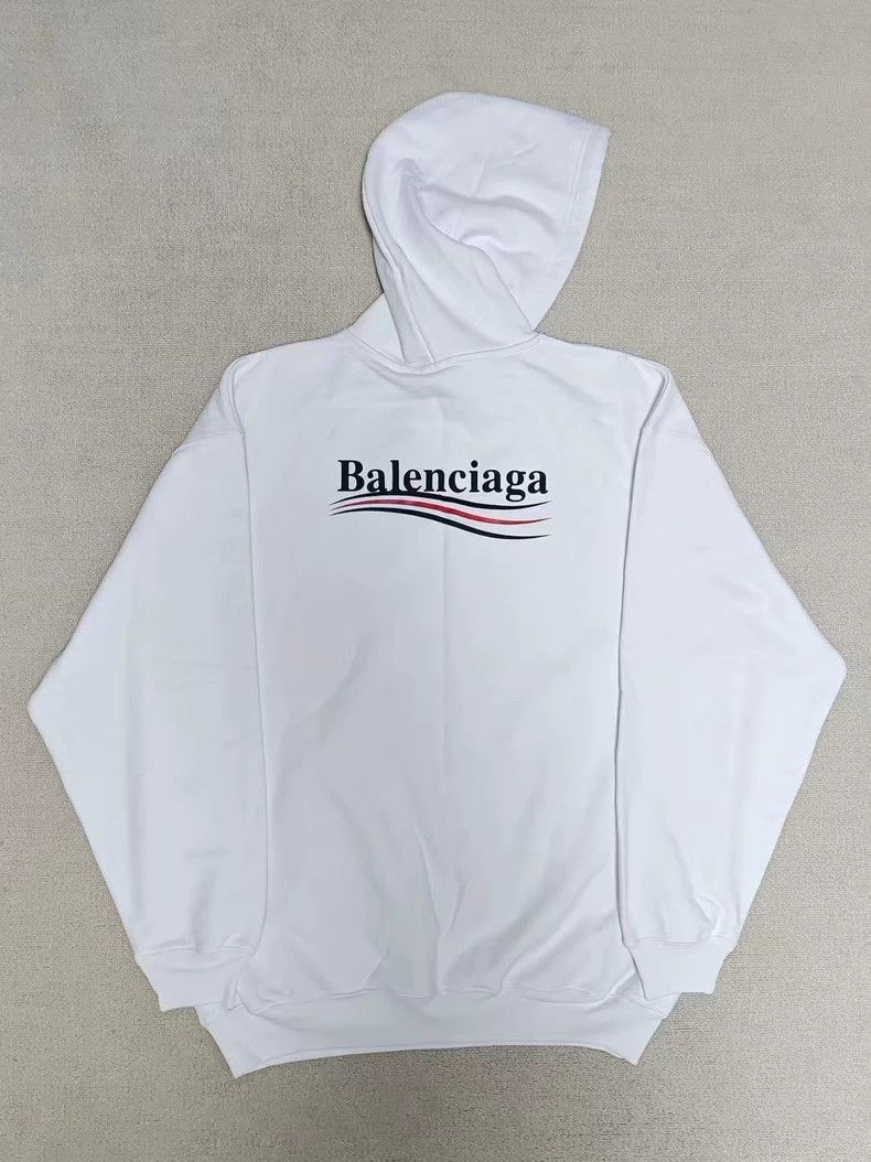 Balenciaga Balenciaga Coke Wave logo hooded sweatshirt Size US S / EU 44-46 / 1 - 2 Thumbnail