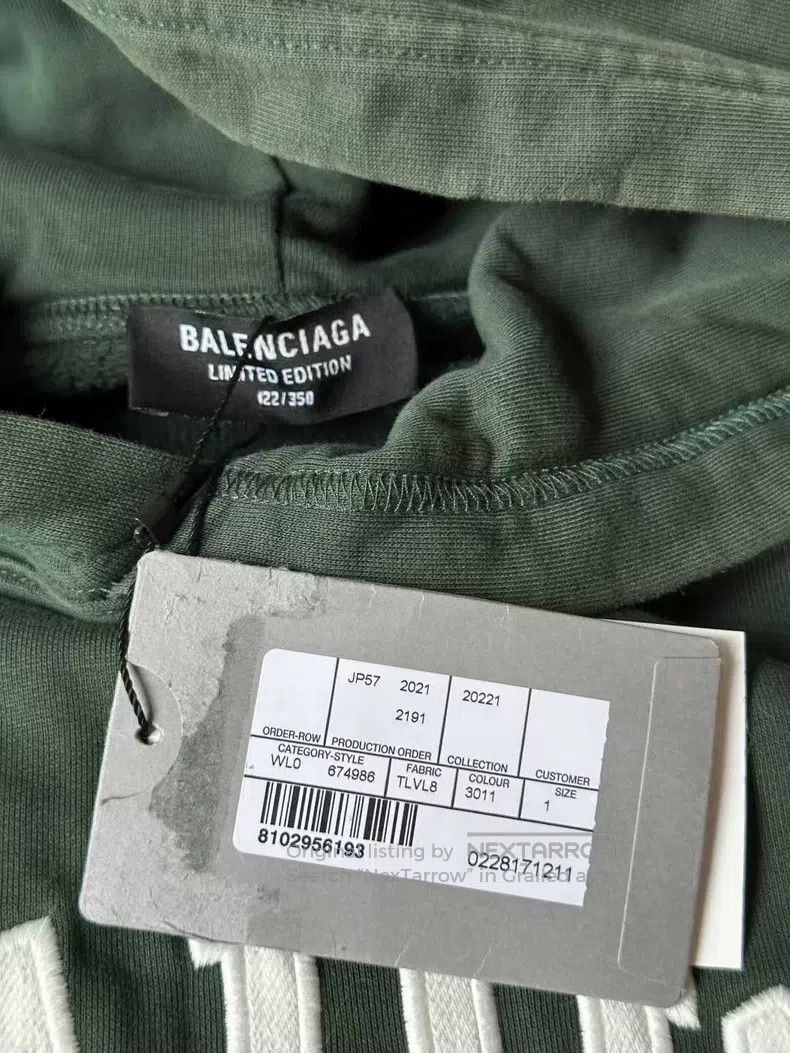 Balenciaga Balenciaga Hoodie Size US S / EU 44-46 / 1 - 3 Thumbnail