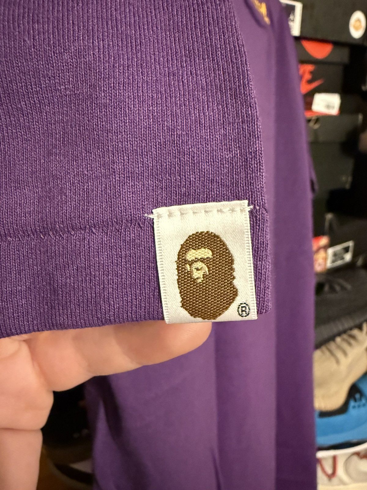 Bape Bape Katakana ape head tee size S Size US S / EU 44-46 / 1 - 3 Thumbnail