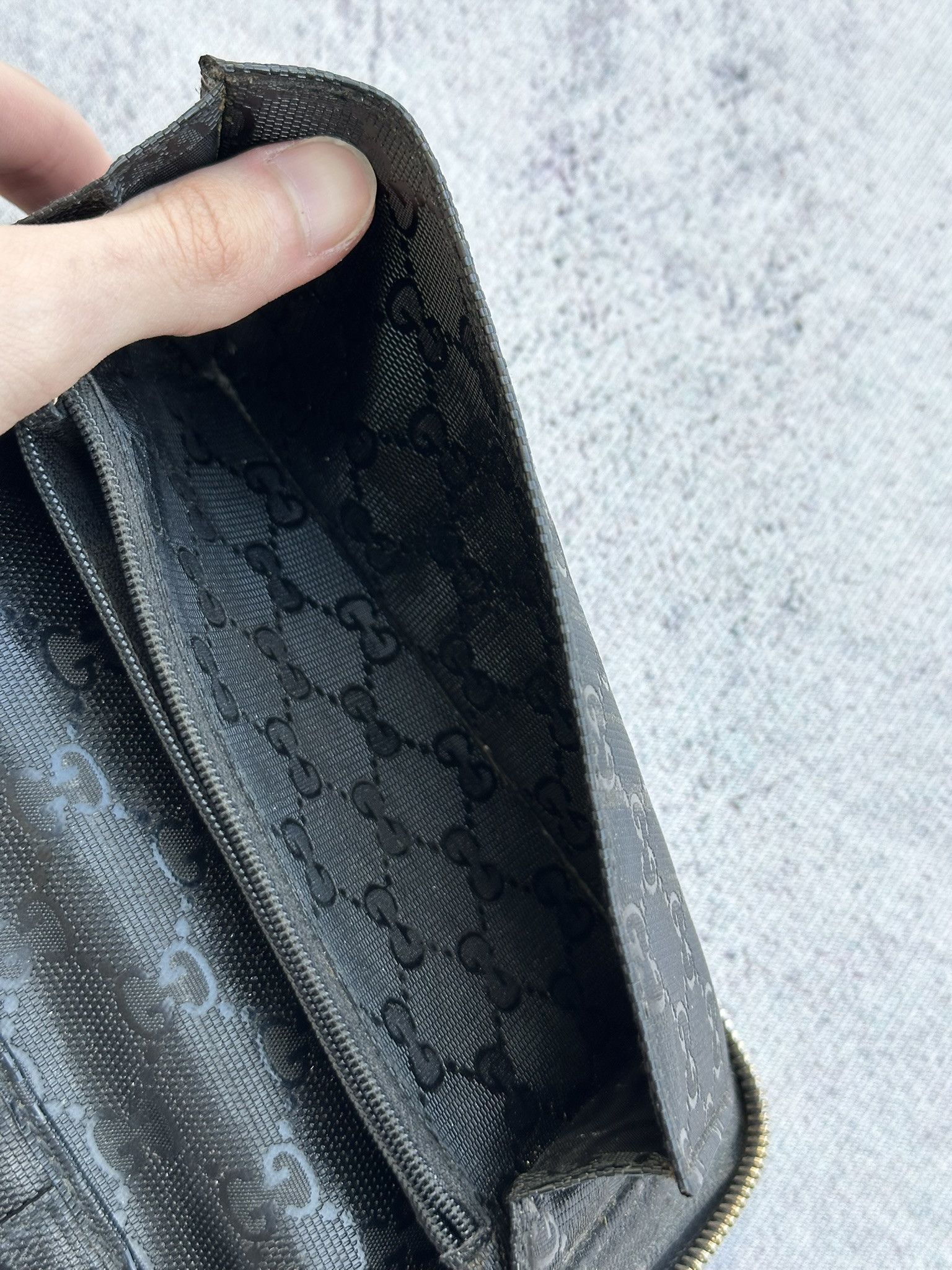Gucci Gucci Long Wallet Imprime GG Monogram Shiny Canvas Size ONE SIZE - 13 Thumbnail