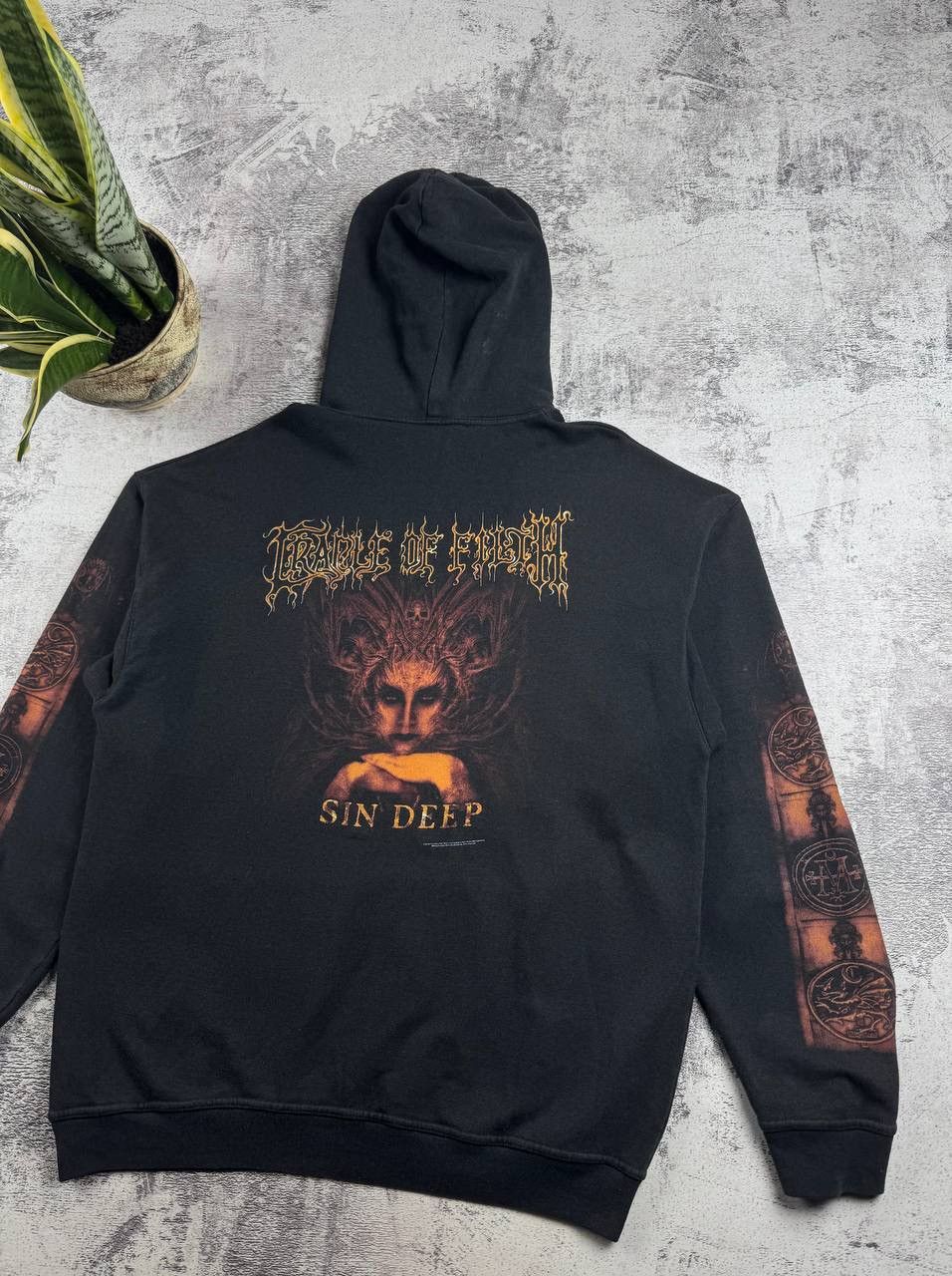 Band Tees Cradle Of Filth 2000 Sin Deep Black Men’s XL Band Tour Merch Hoodie Sweatshirt Size US XL / EU 56 / 4 - 4 Thumbnail